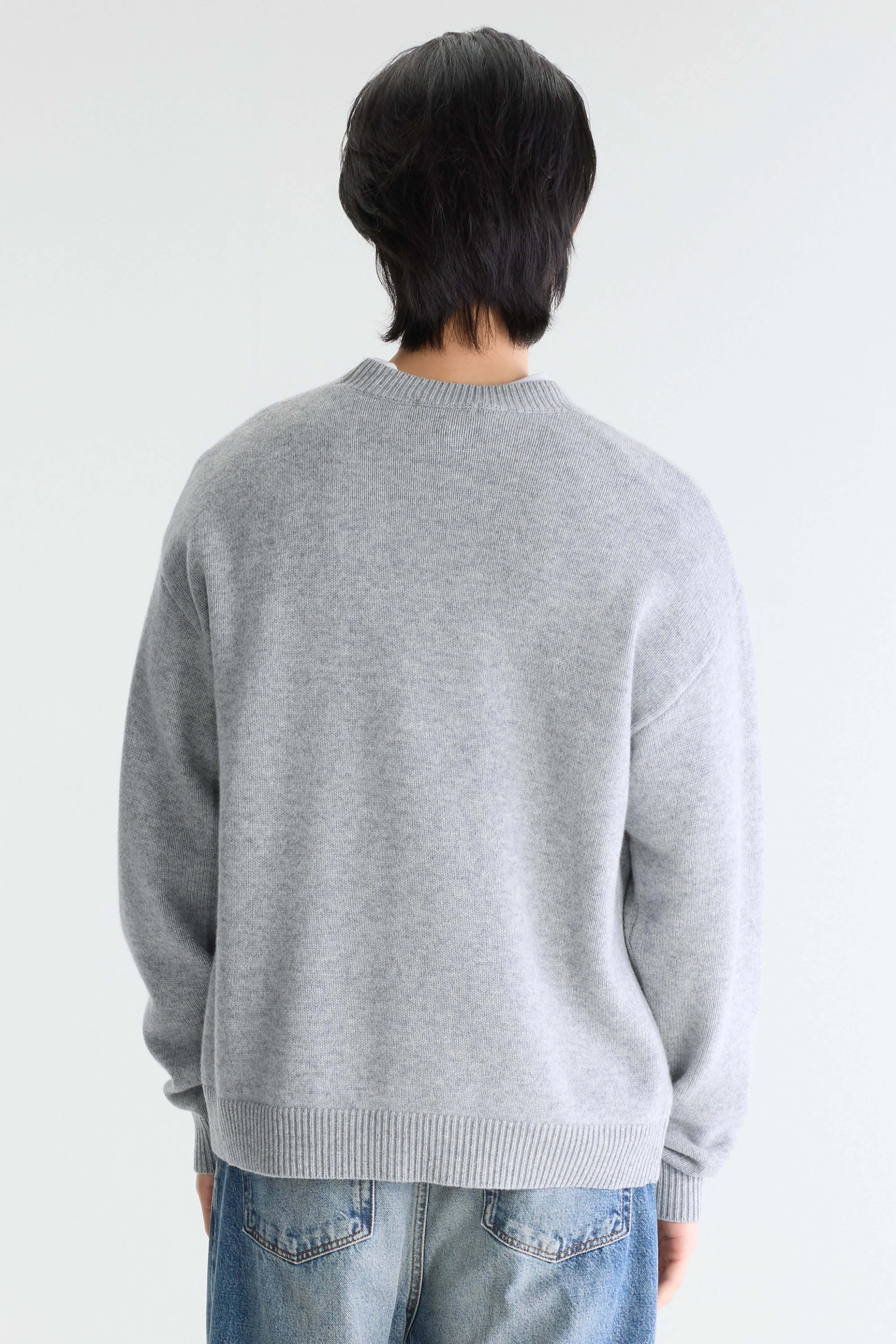 Gakew relaxed crewneck sweater (262 / M / H. GREY)
