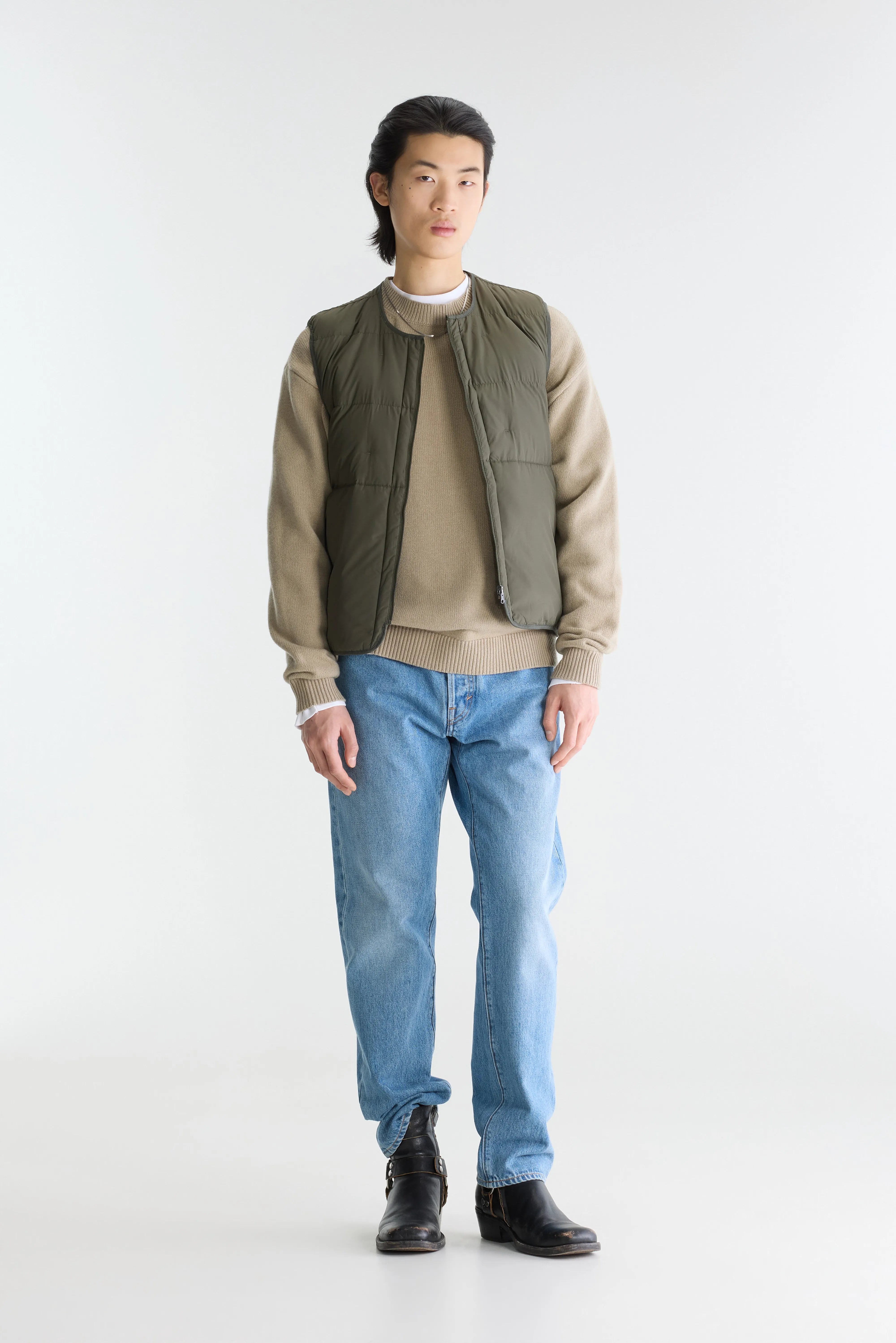Gakew relaxed crewneck sweater (262 / M / CORD)
