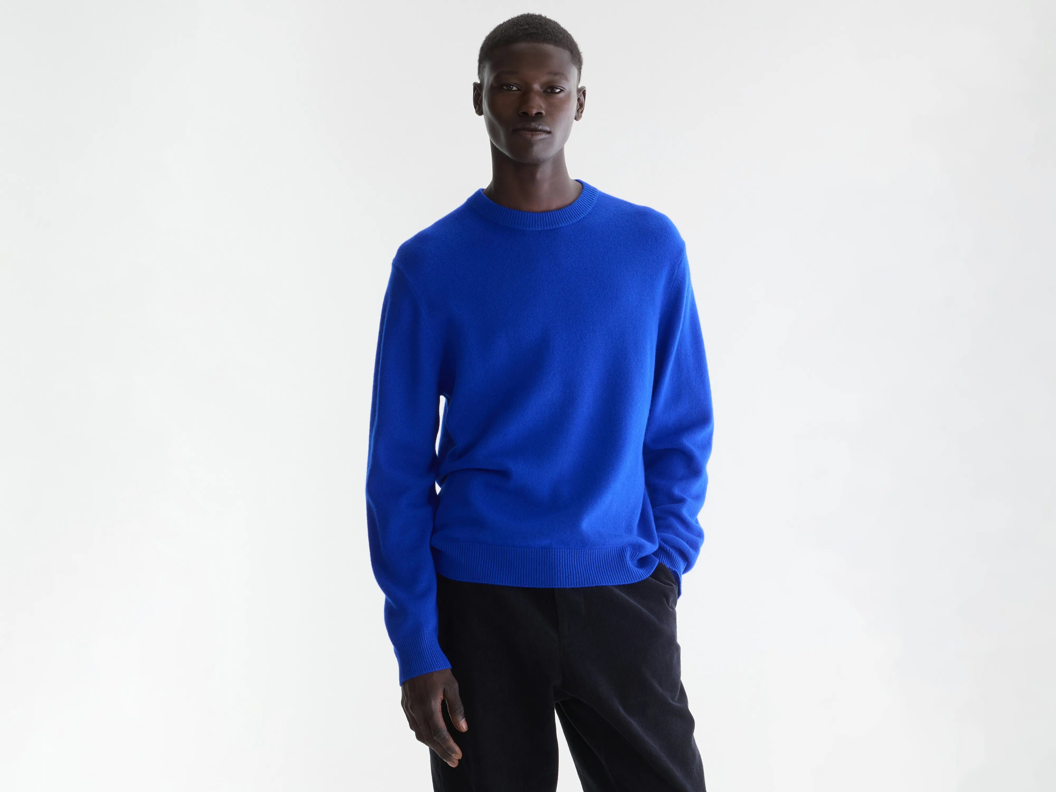 Gak classic crewneck sweater (262 / M / LAZULI)