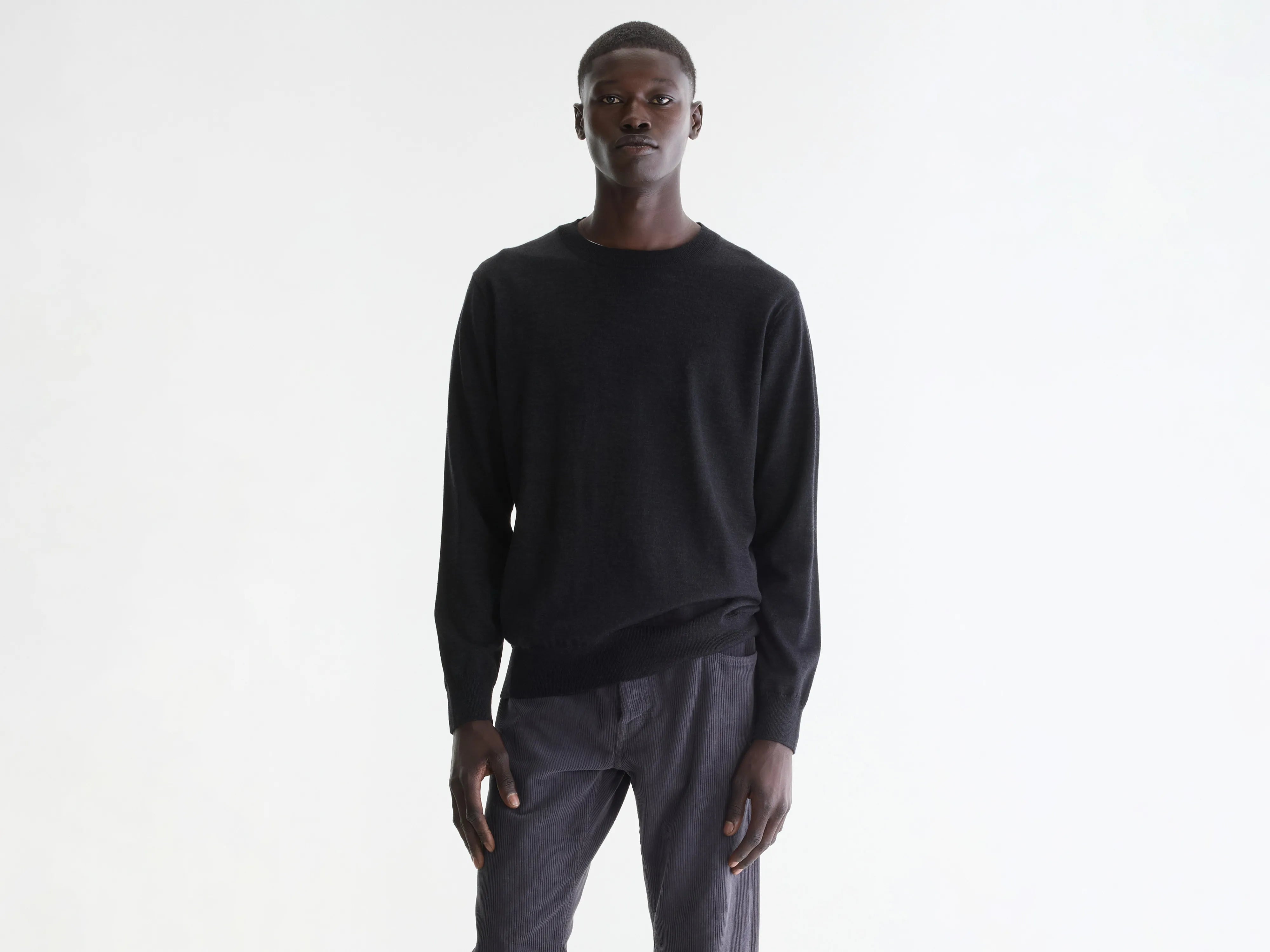 Dilles crewneck sweater (262 / M / CHARCOAL)
