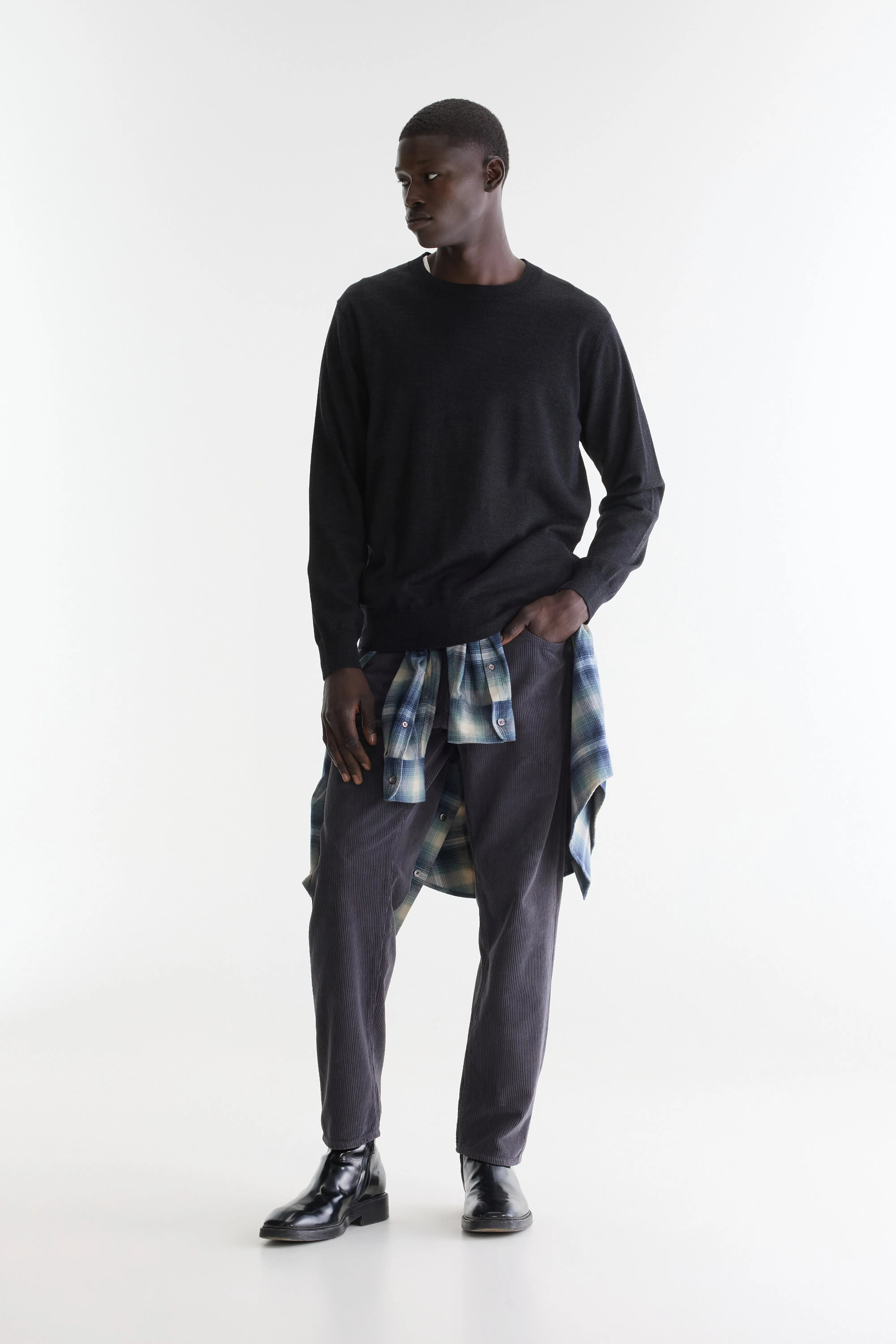 Dilles crewneck sweater (262 / M / CHARCOAL)
