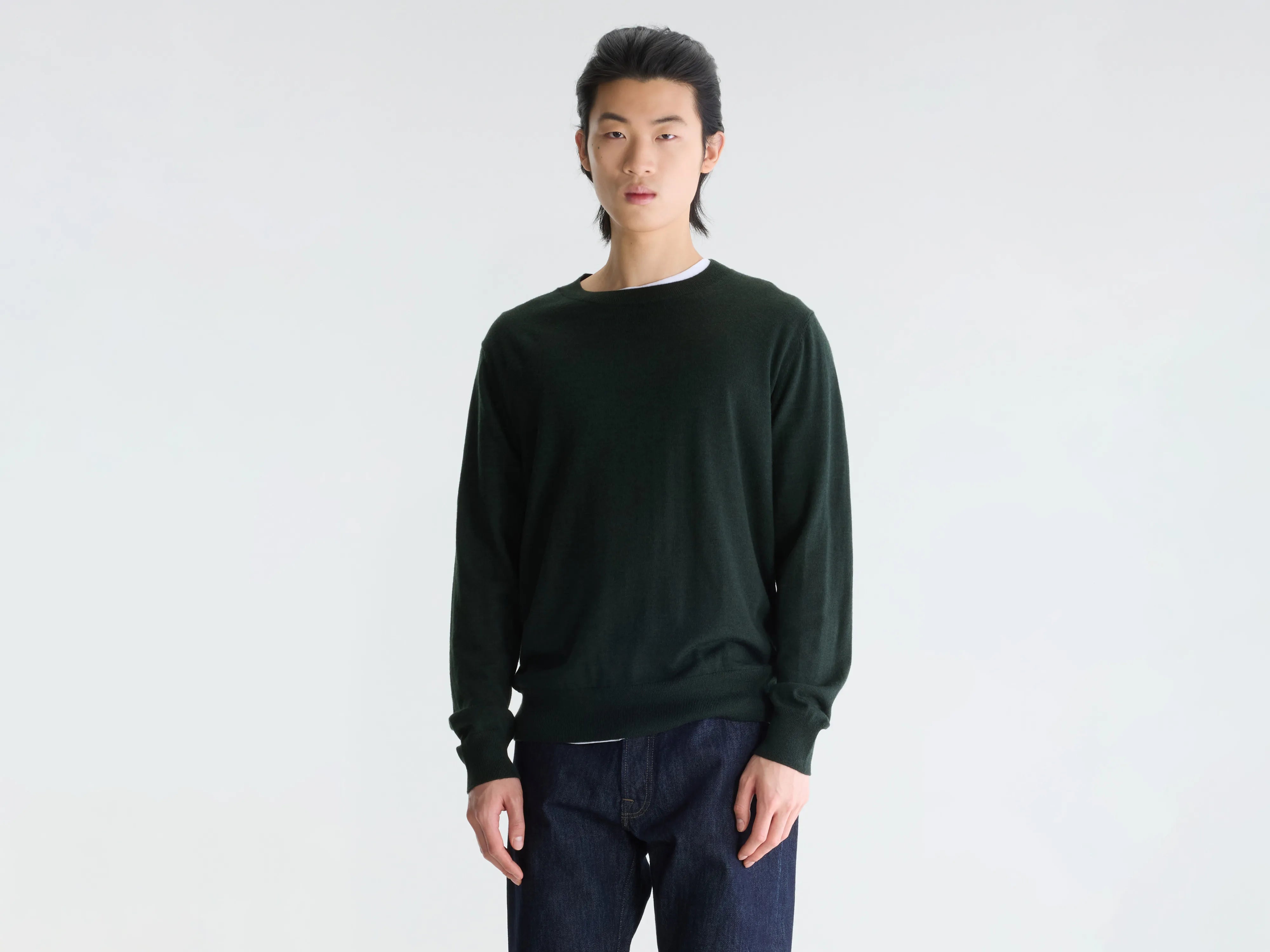 Pull col rond Dilles (262 / M / FOREST)