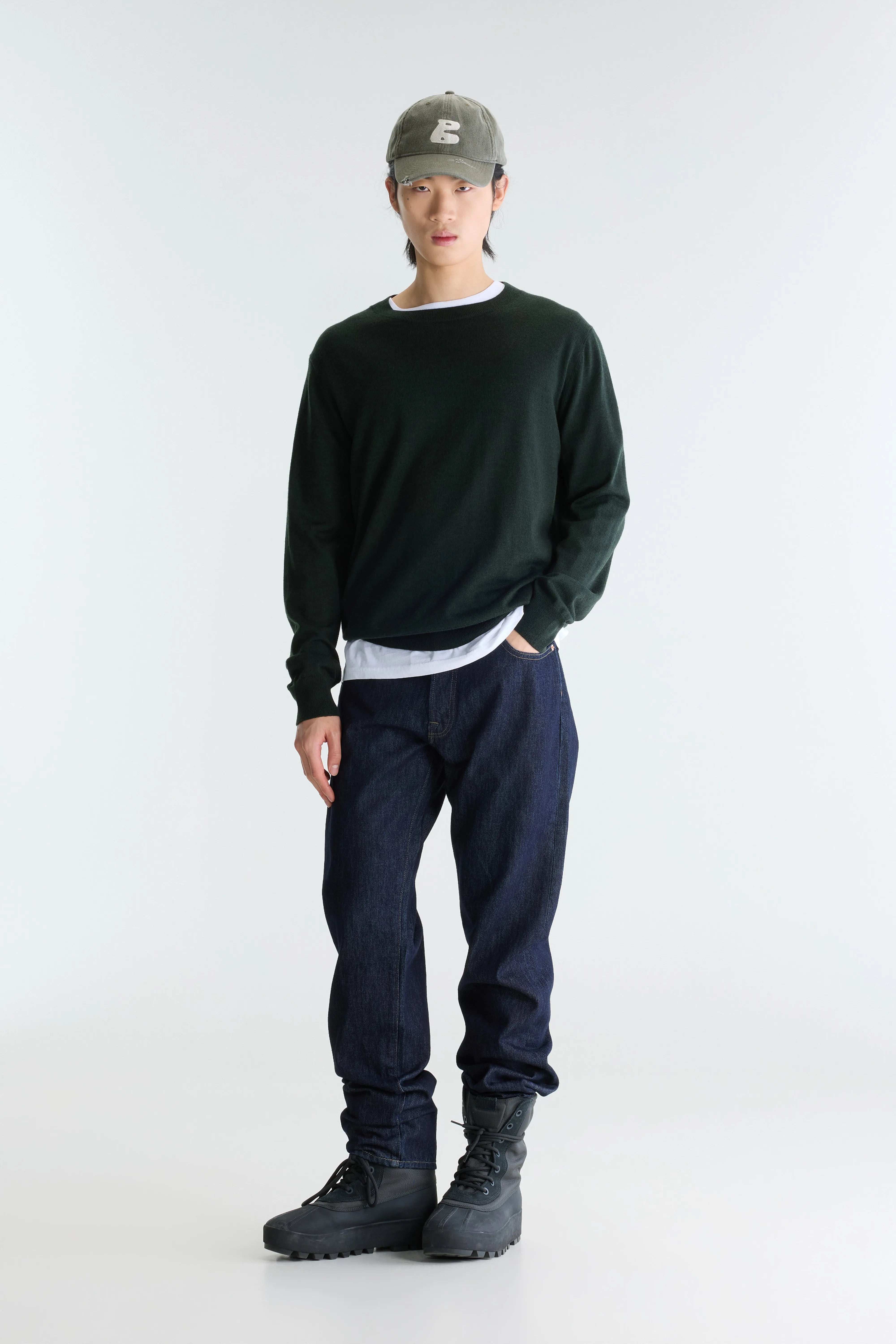 Pull col rond Dilles (262 / M / FOREST)