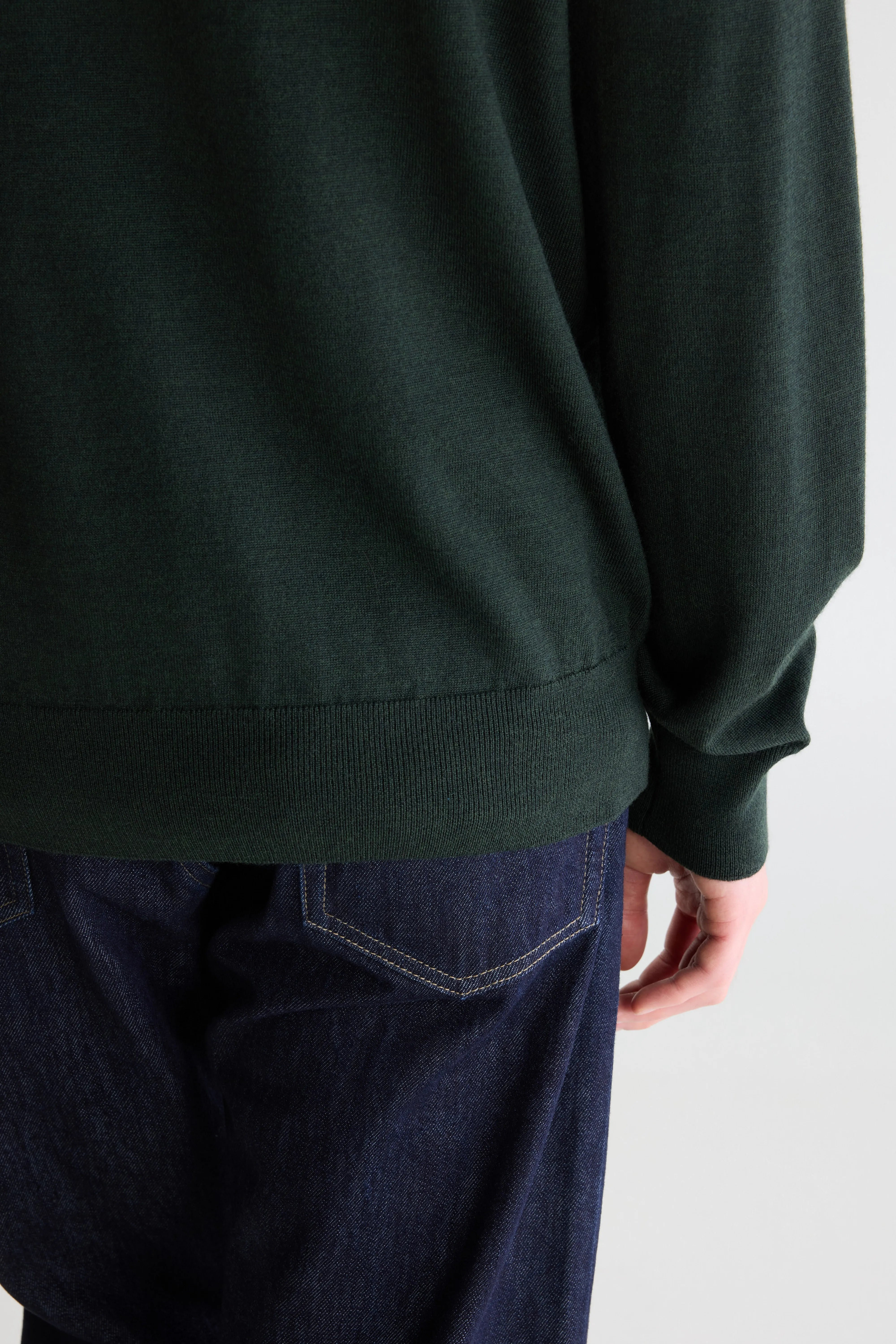 Pull col rond Dilles (262 / M / FOREST)
