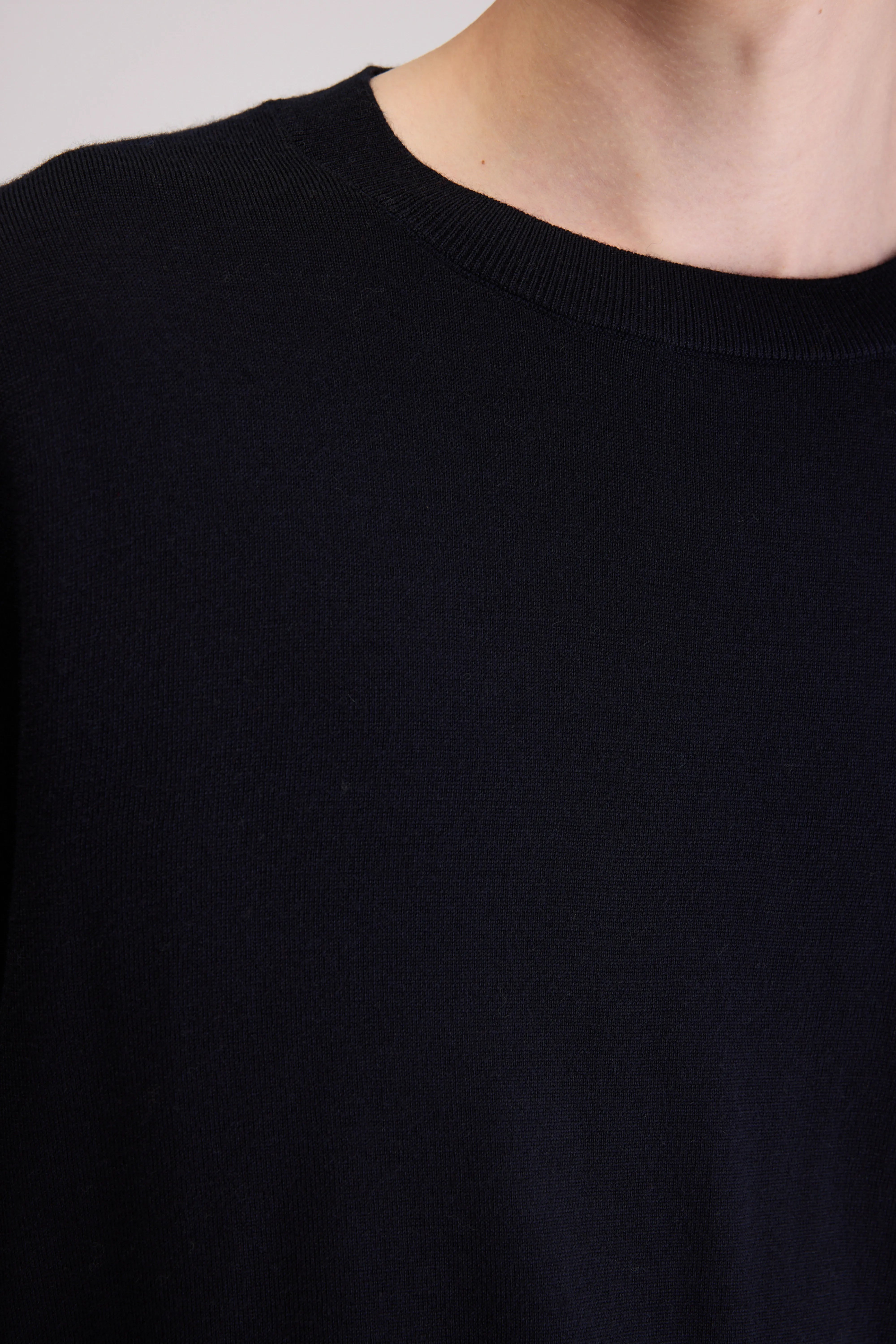 Dilles crewneck sweater (262 / M / BLACK BLUE)