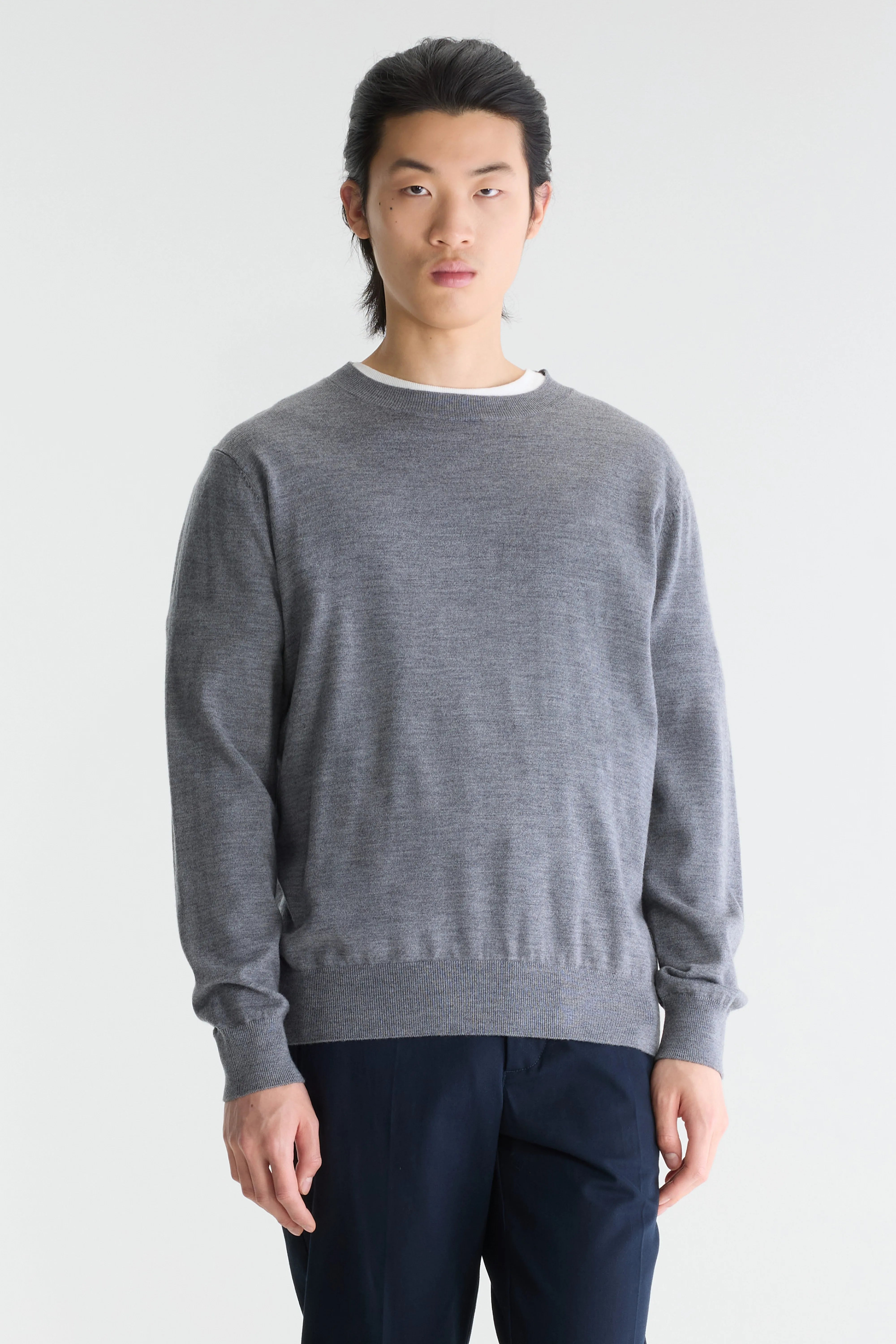 Dilles crewneck sweater (262 / M / MID GREY)