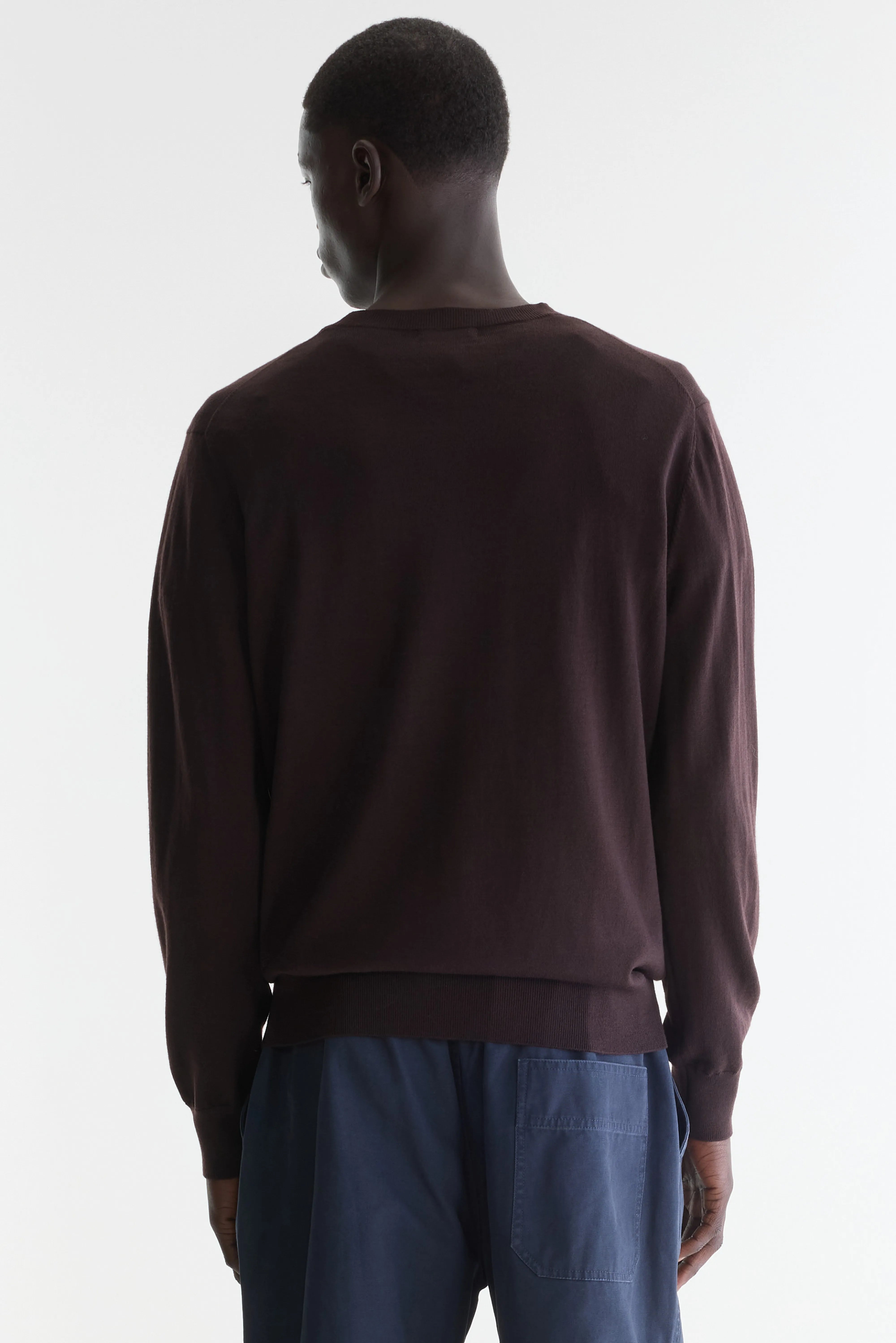 Pull col rond Dilles (262 / M / DARK ROAST)
