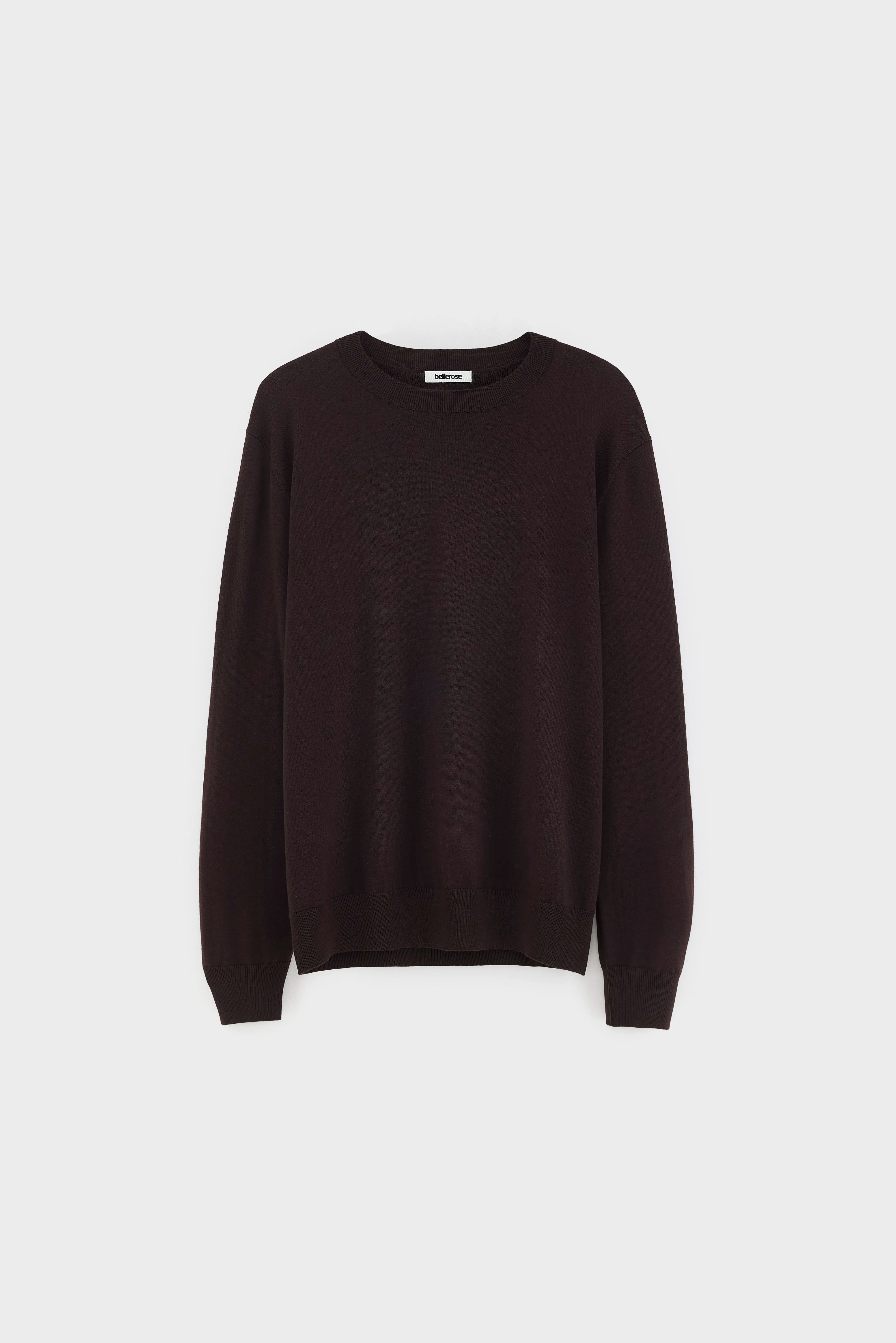 Pull col rond Dilles (262 / M / DARK ROAST)
