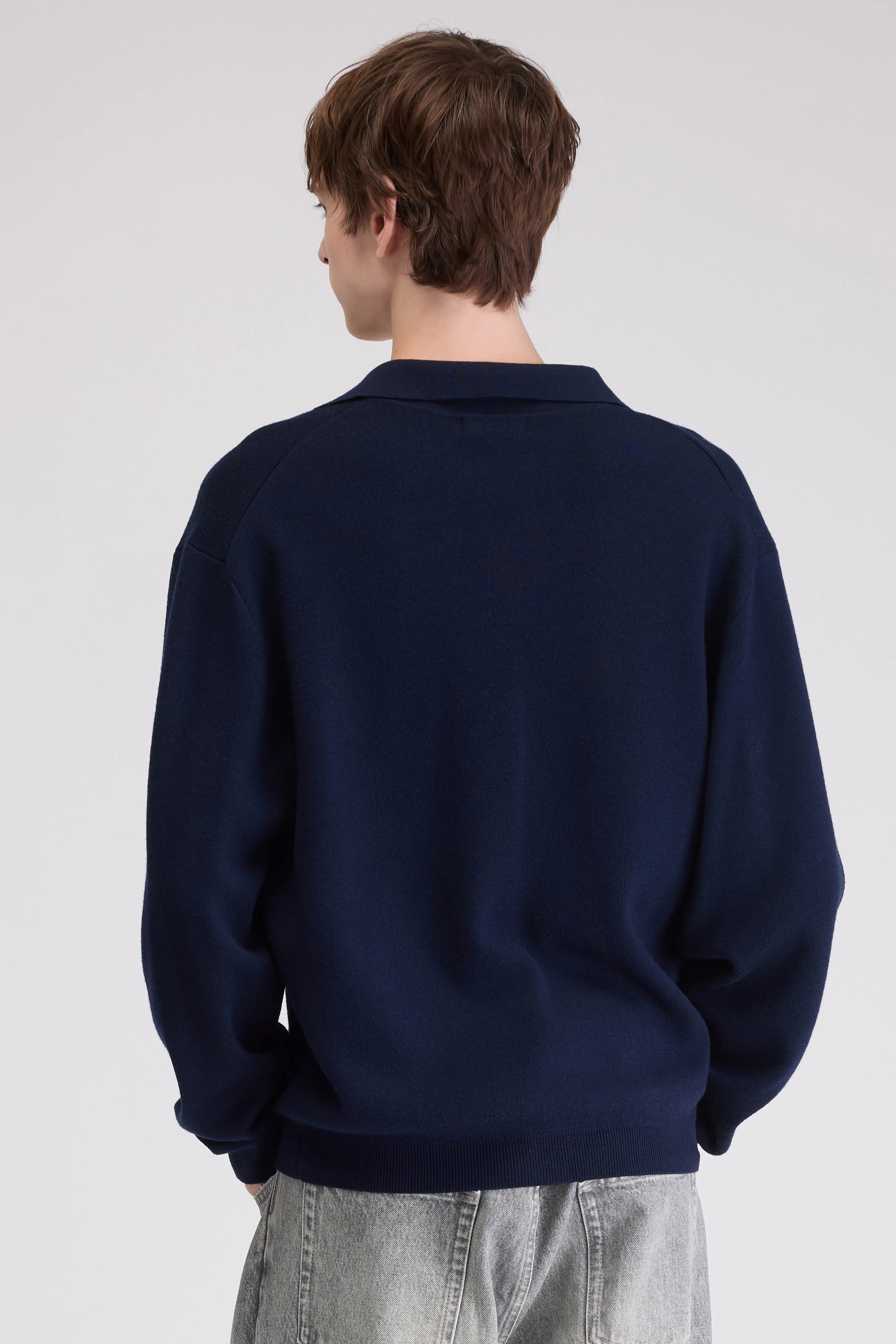 Pull col polo Dillou (262 / M / NAVY)