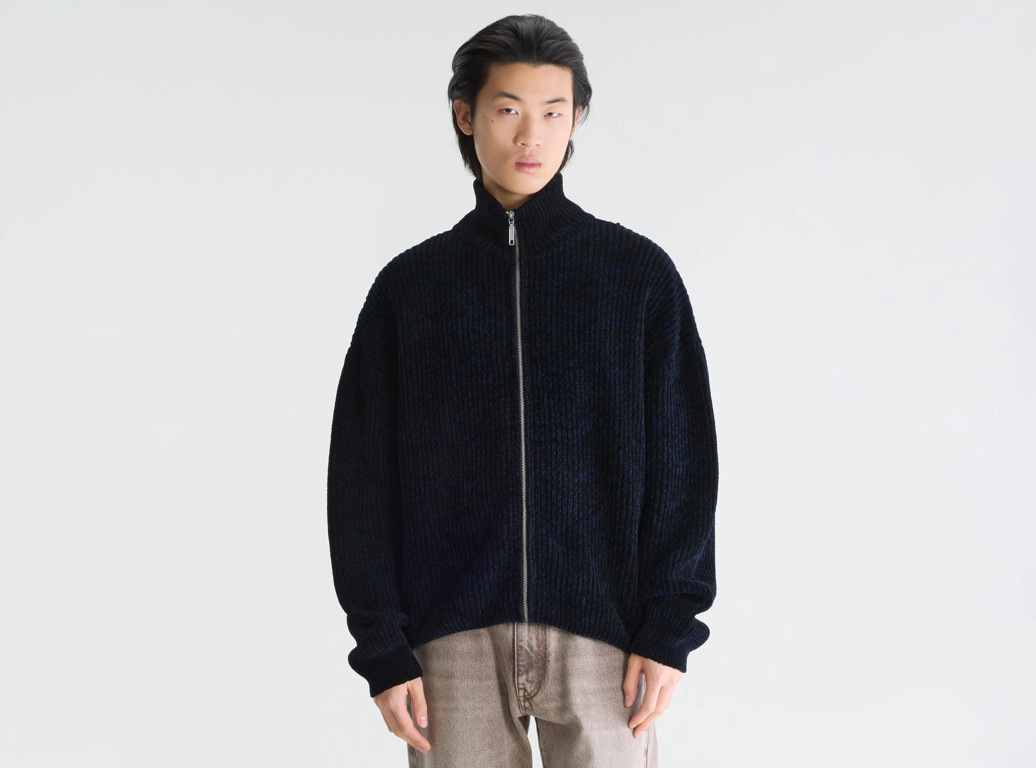 Alvom zip-up cardigan (262 / M / DISPLAY A)