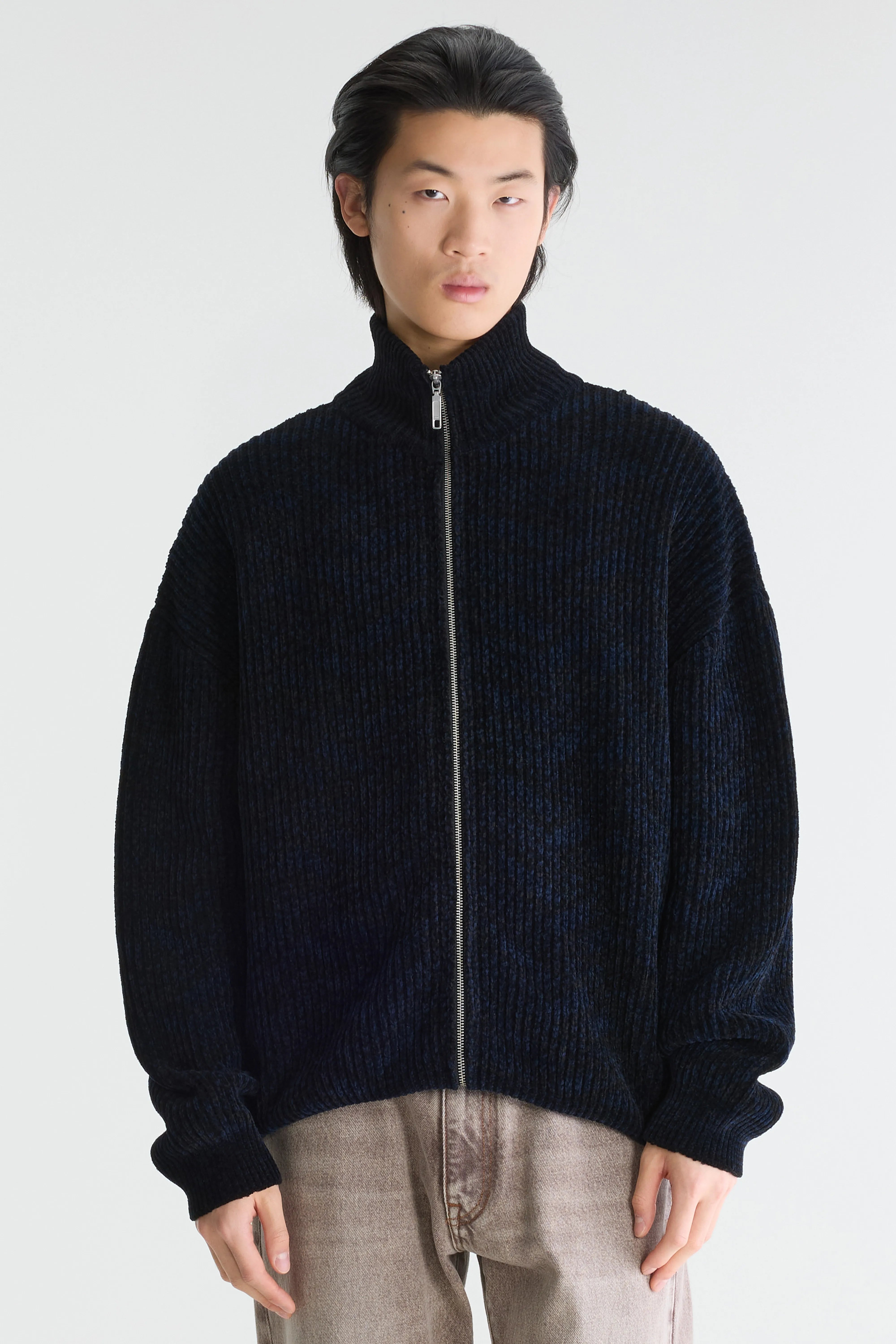 Alvom zip-up cardigan (262 / M / DISPLAY A)