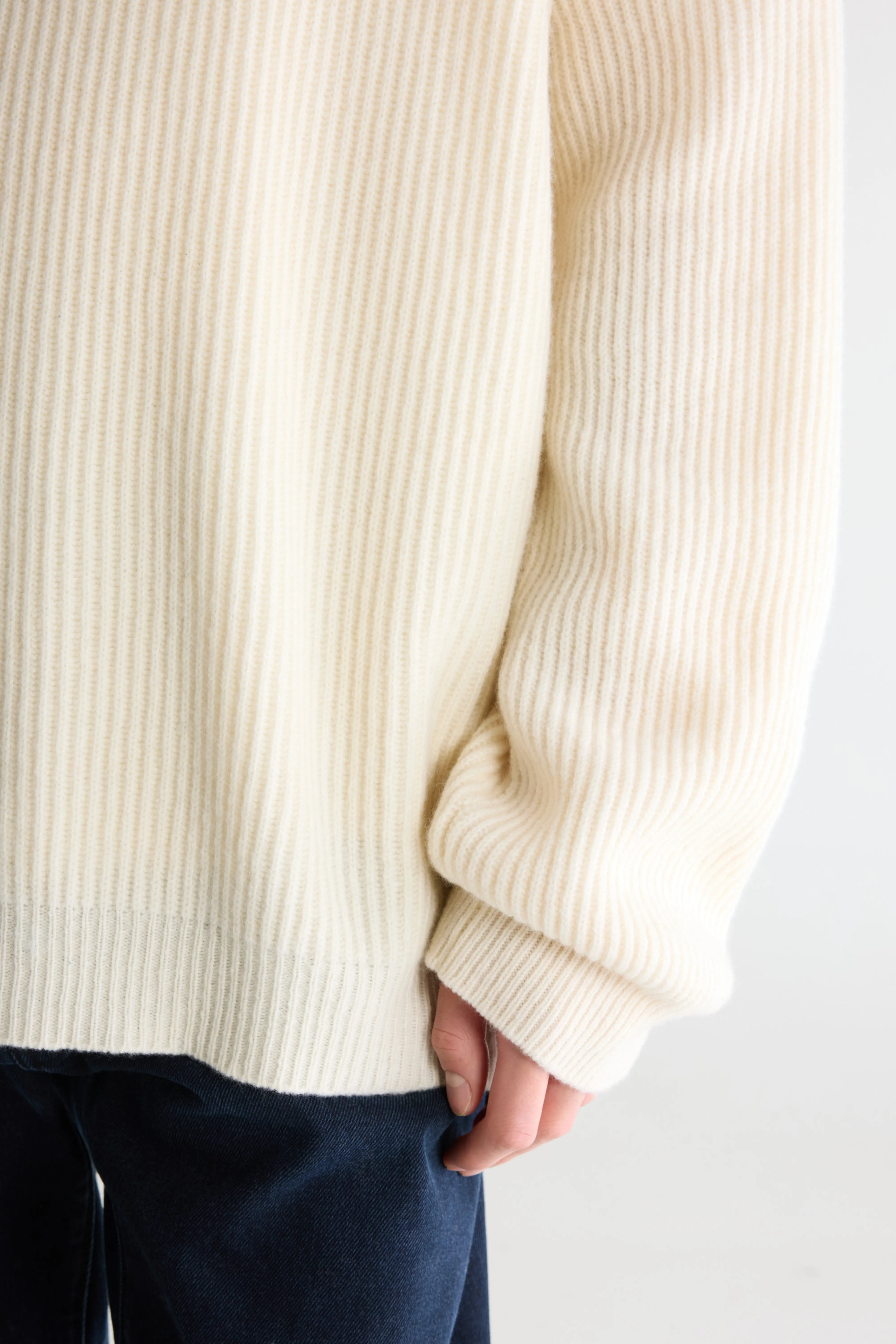 Pull col montant Ameno (262 / M / ECRU)