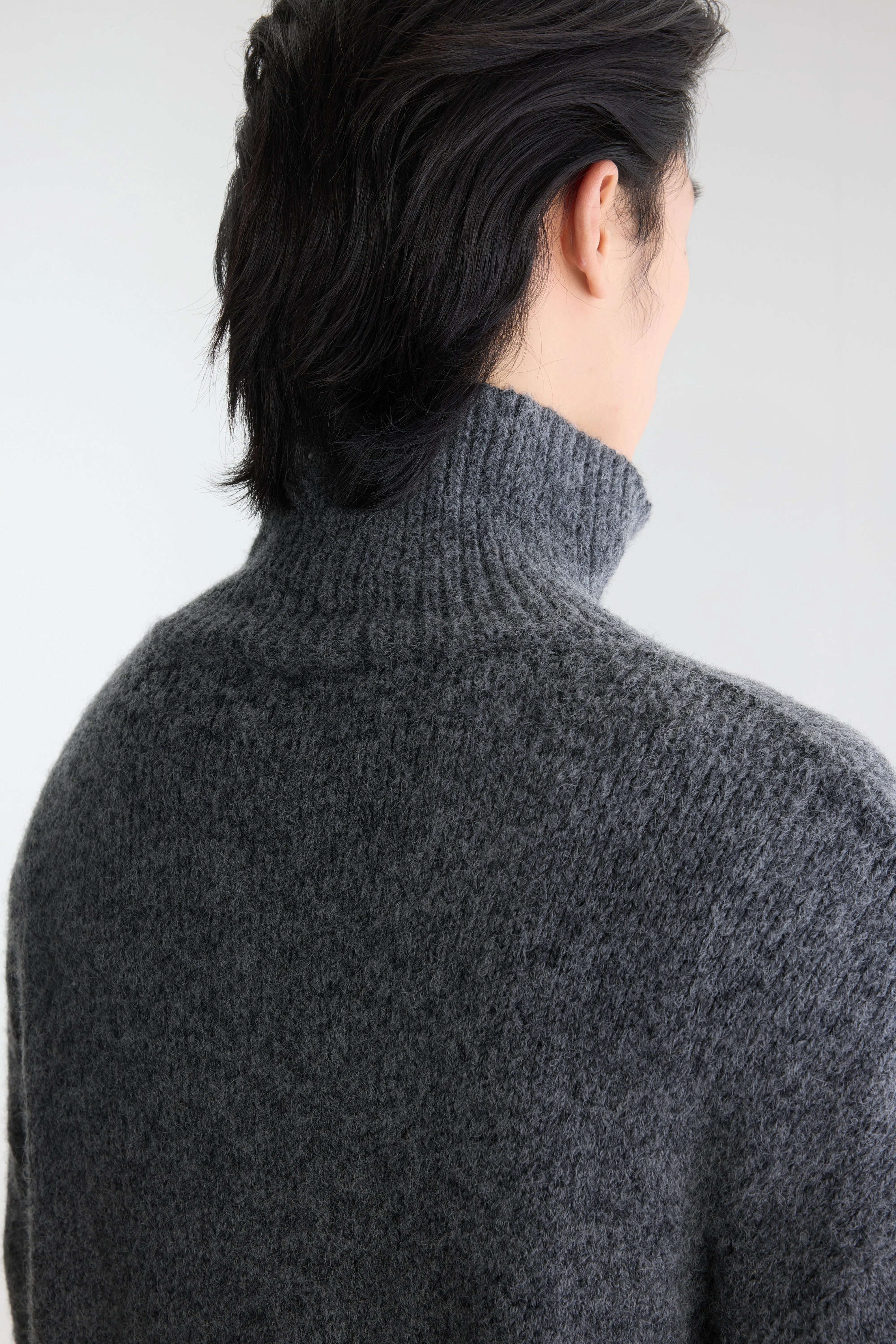 Aosme turtleneck sweater (262 / M / MID GREY)