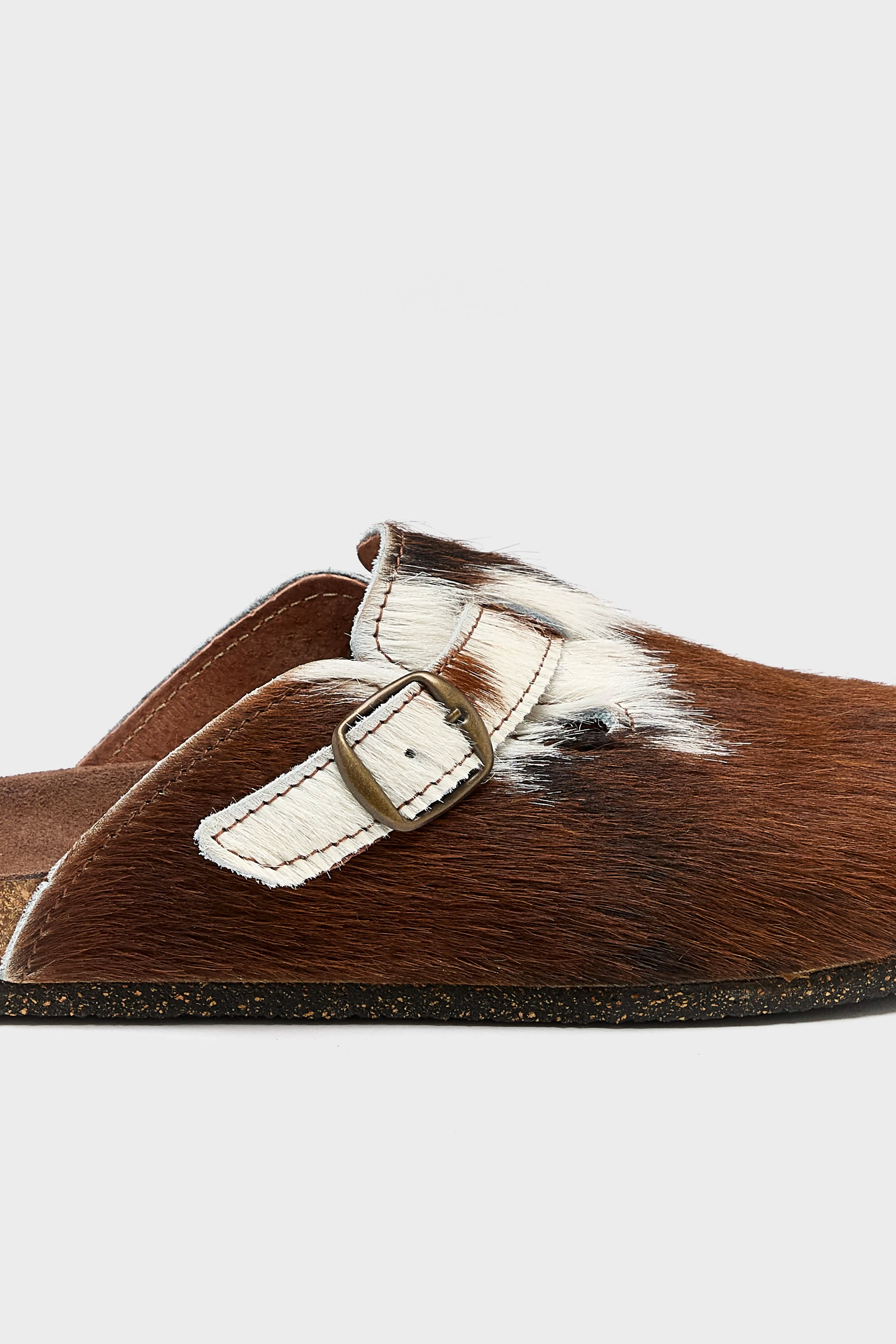 Normande Leather Clogs  (252 / W / BROWN)