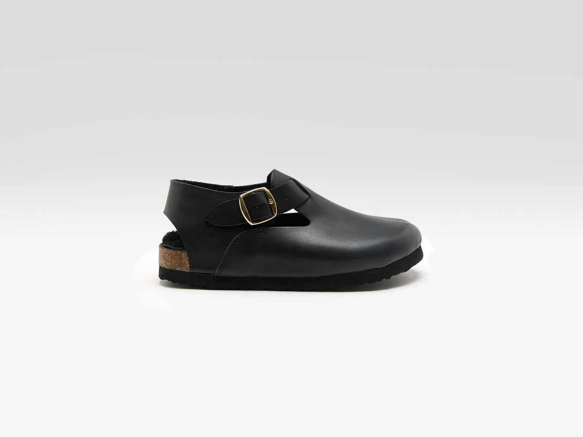 Sabots à Boucle Dorée (262 / W / BLACK)