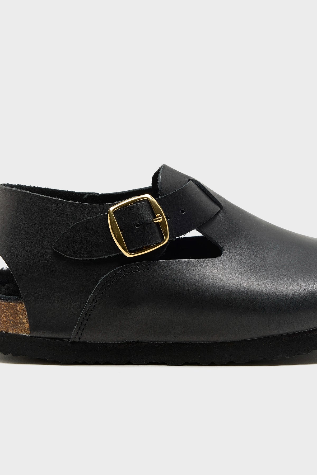 Sabots à Boucle Dorée (262 / W / BLACK)