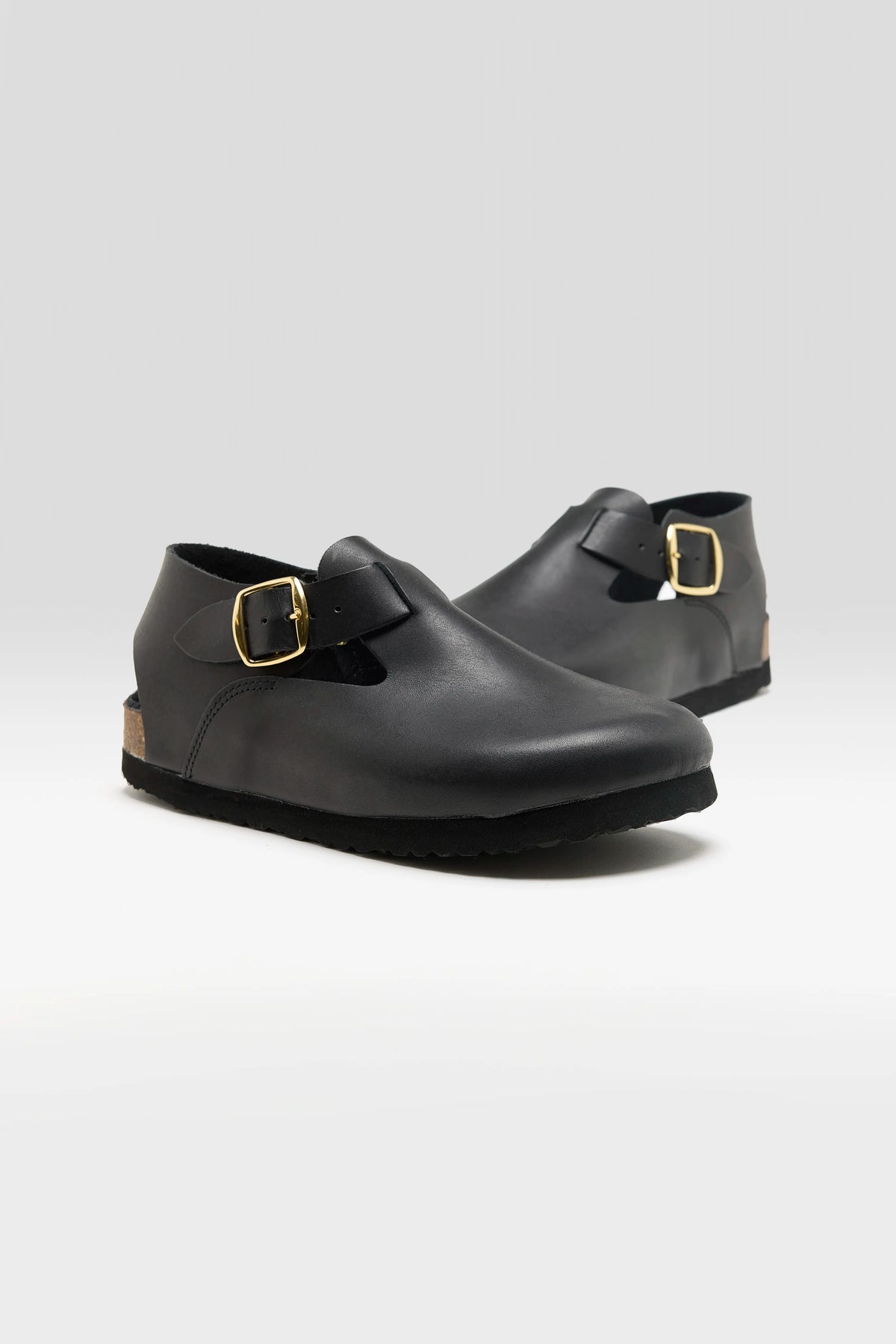 Sabots à Boucle Dorée (262 / W / BLACK)
