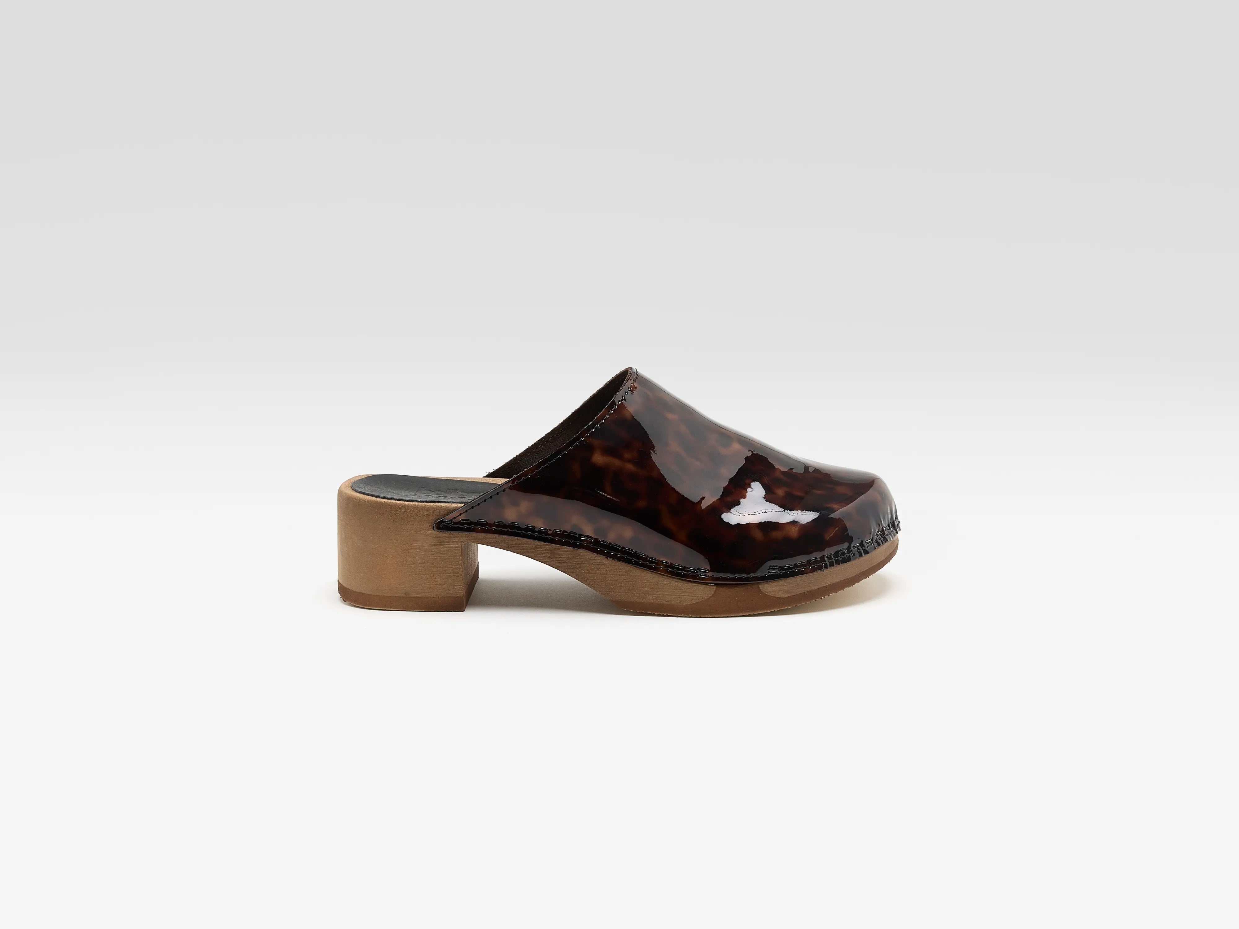 Sabots à Talon Écaille de Tortue (262 / W / BROWN)