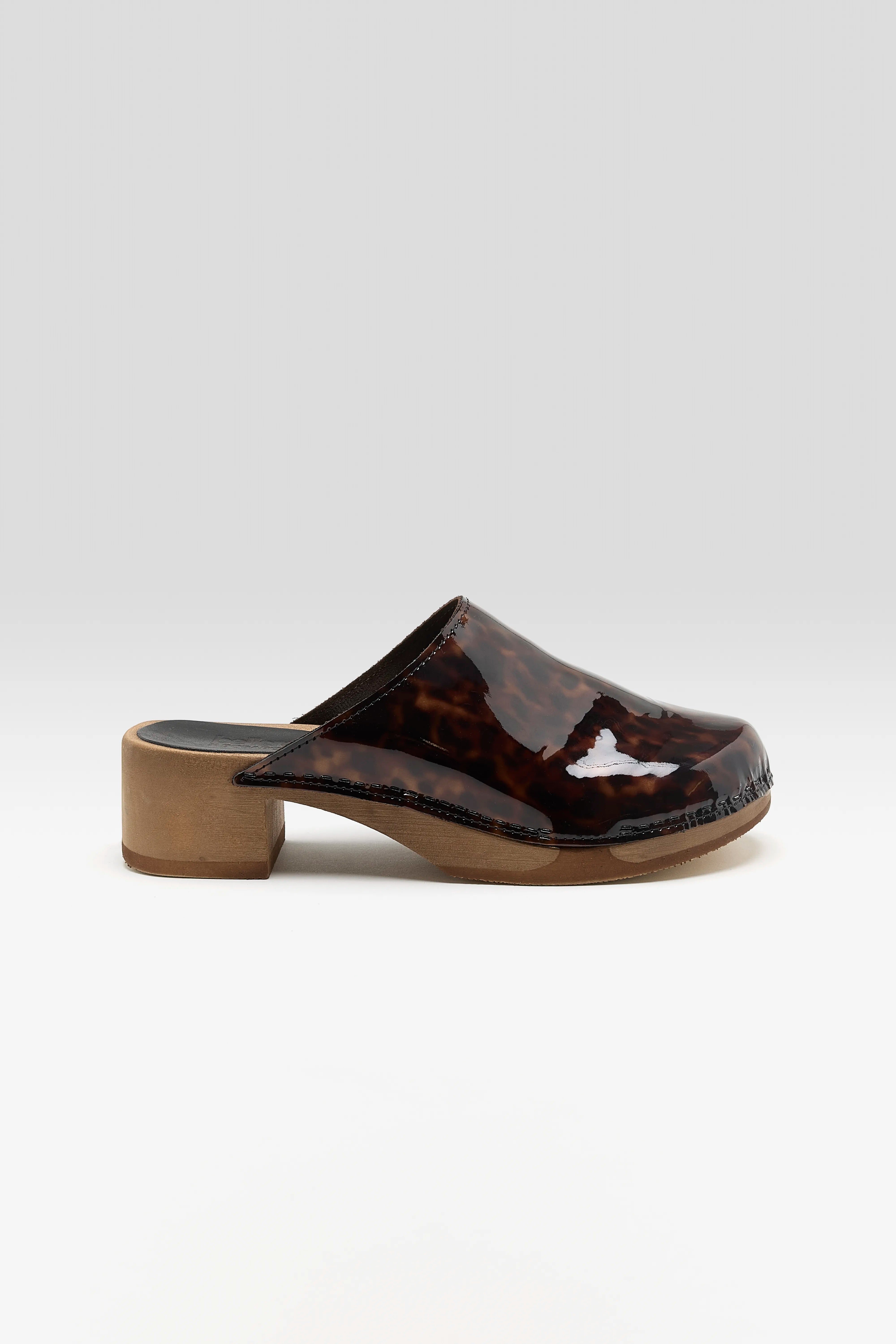 Sabots à Talon Écaille de Tortue (262 / W / BROWN)