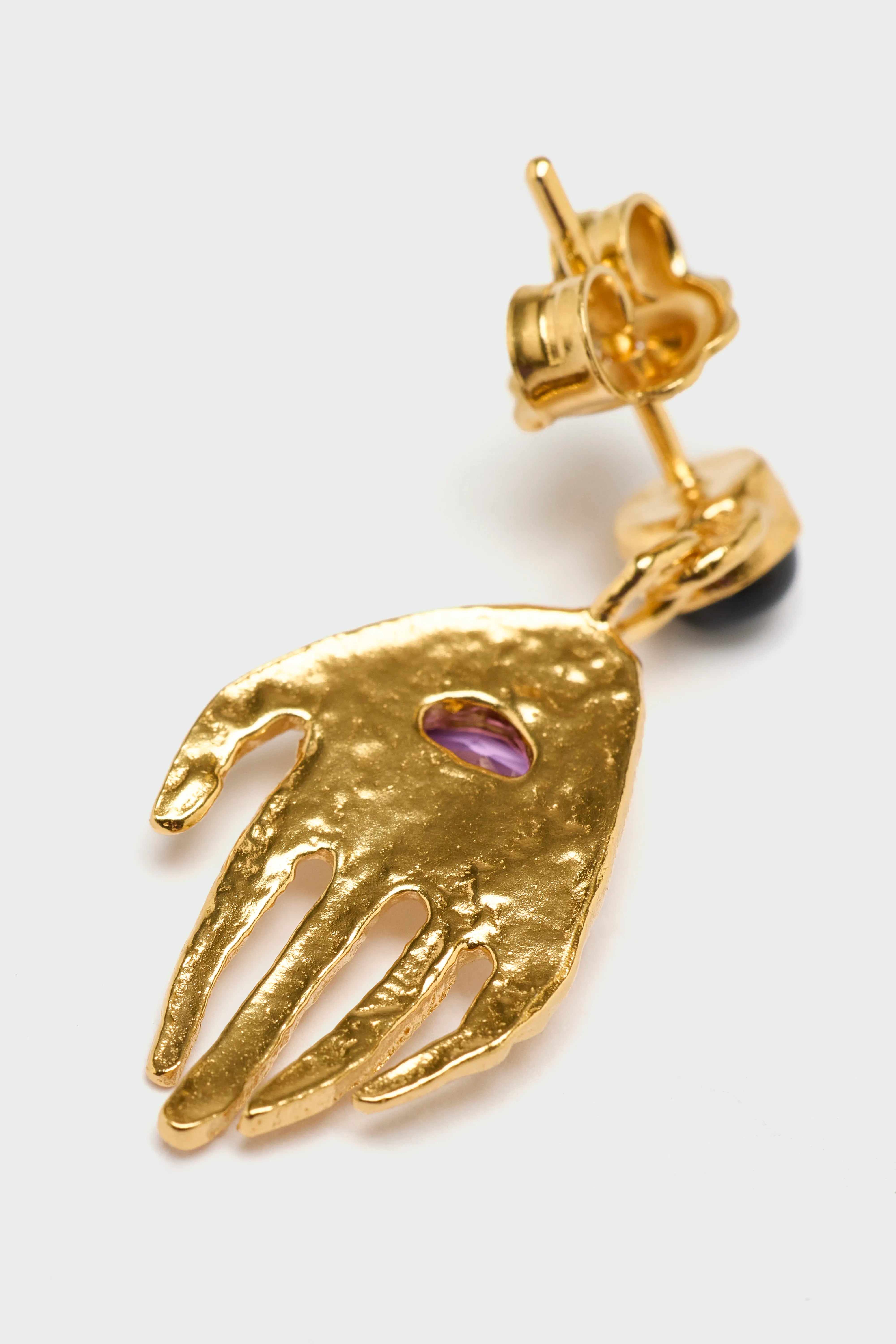 Mina Single Earring (252 / W / GOLD)