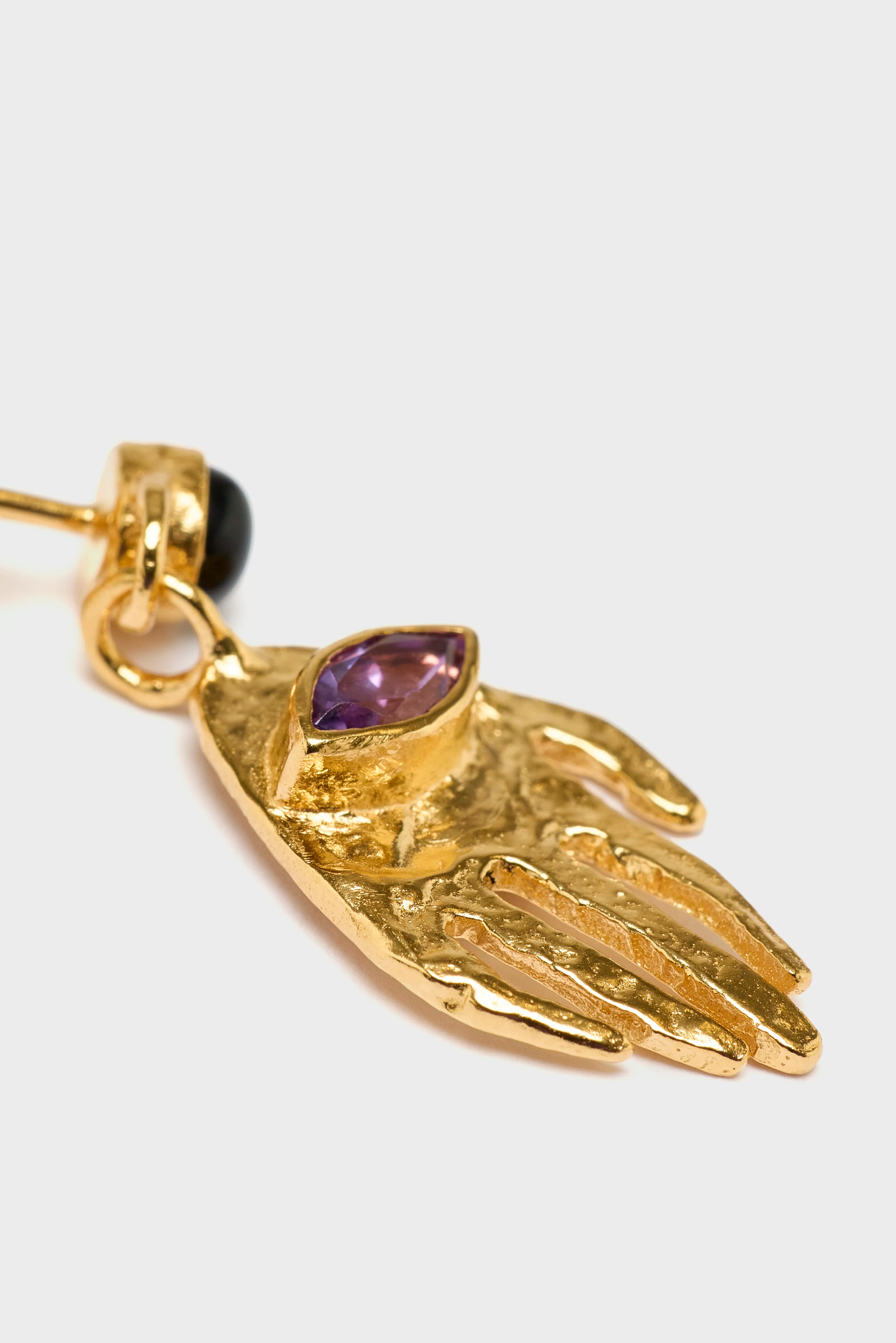 Mina Single Earring (252 / W / GOLD)