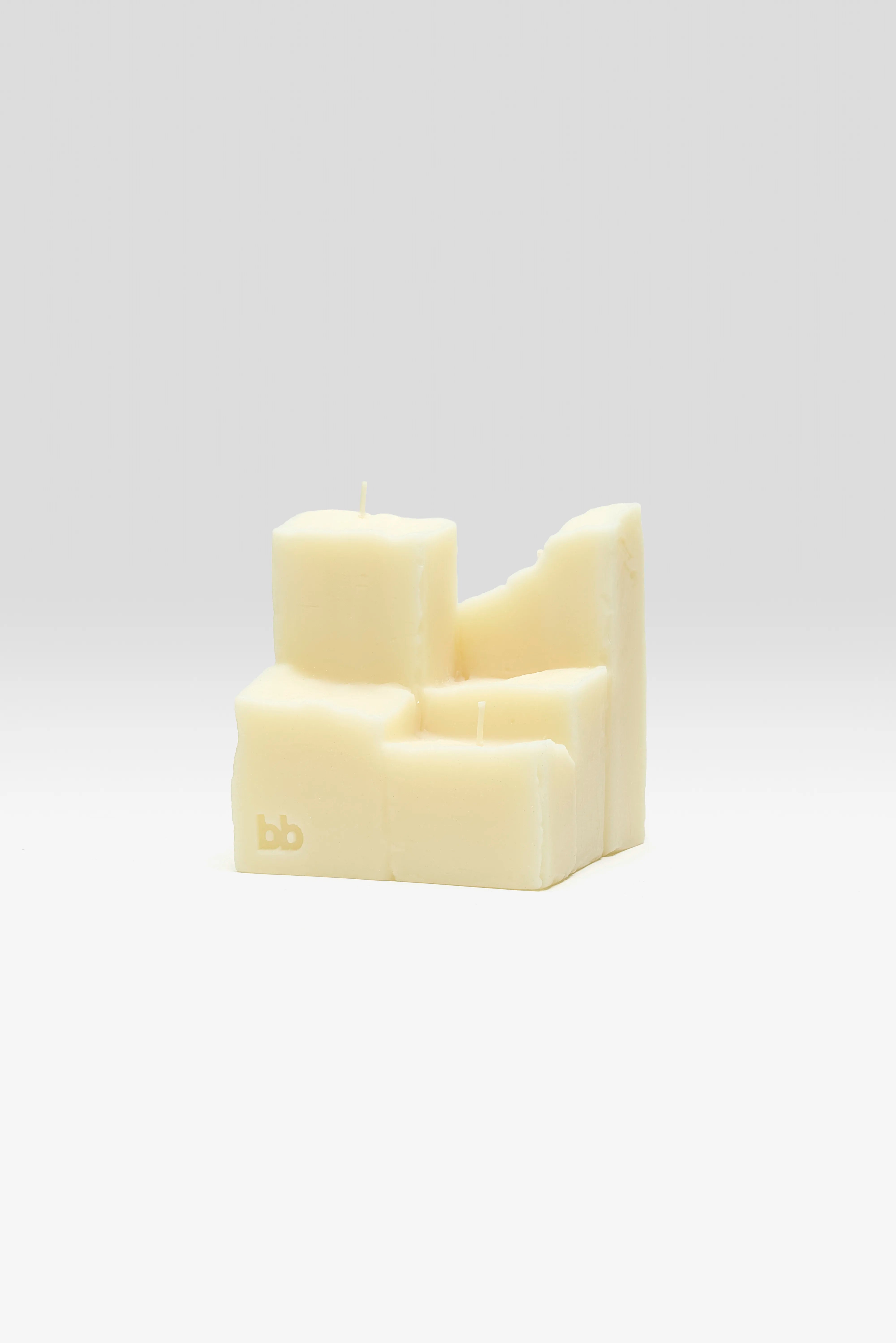 Bougie graphique blanche (261 / U / BUTTER)