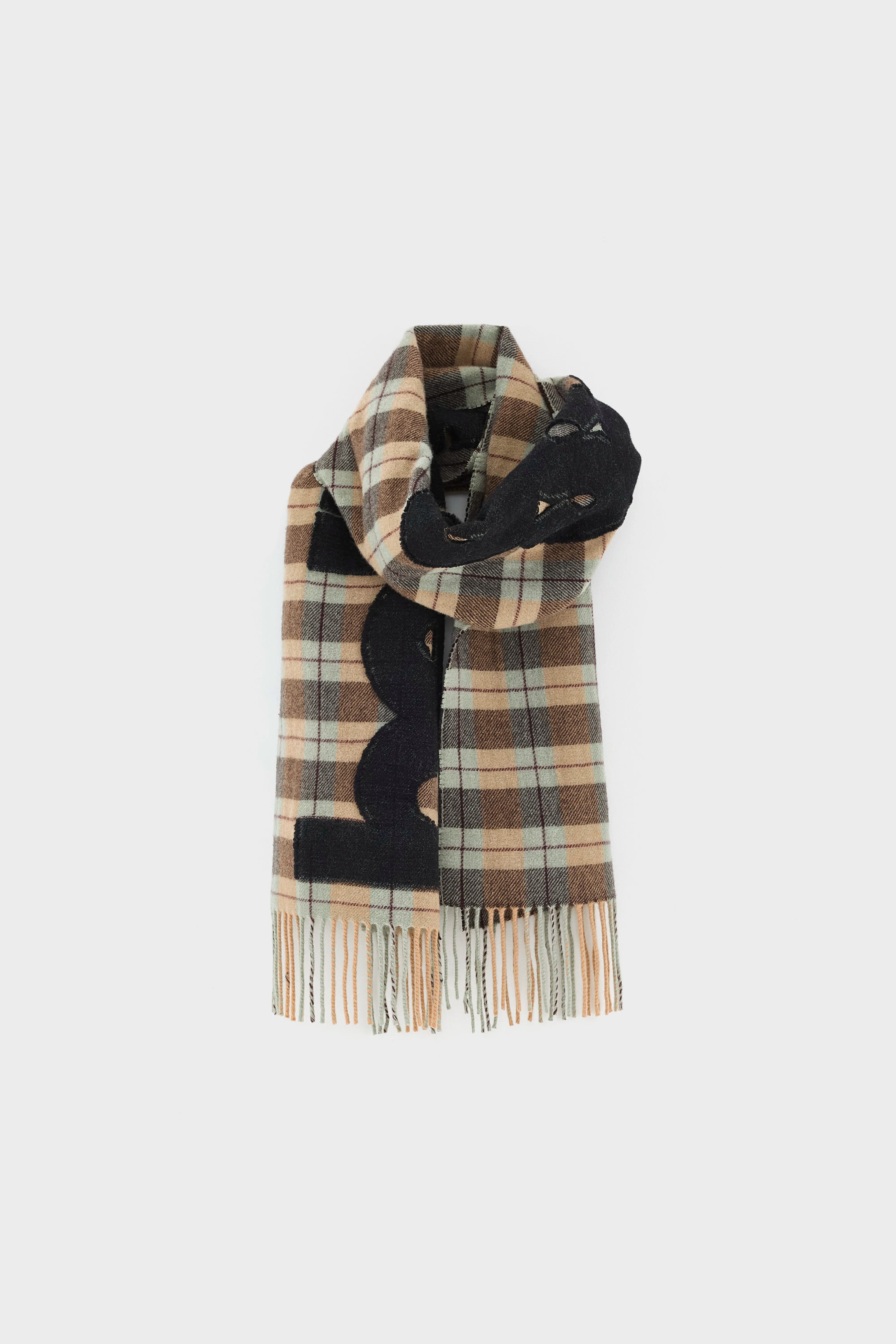Mut checked scarf (262 / U / DISPLAY A)