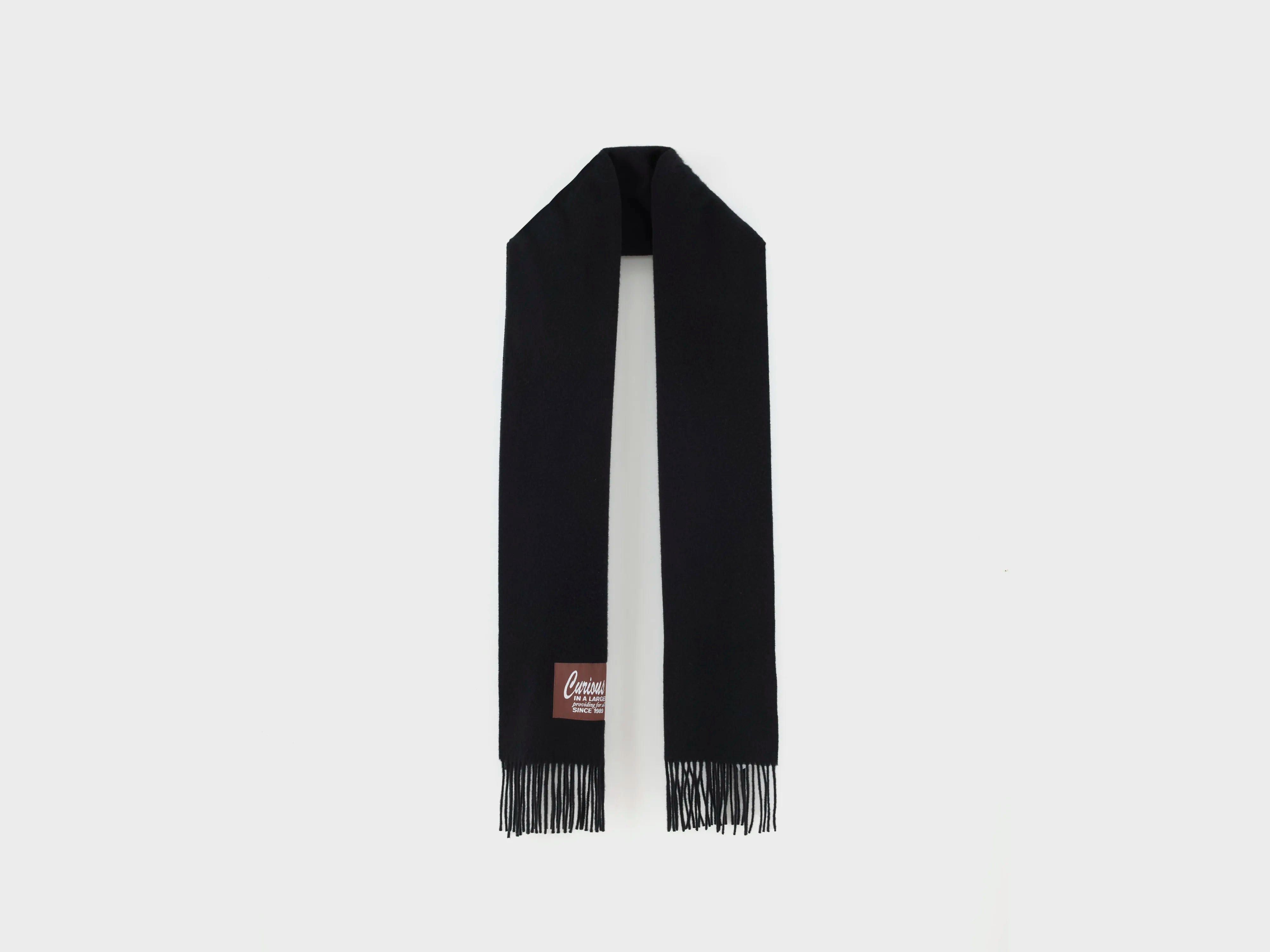 Mutch wool scarf (262 / U / BLACK)