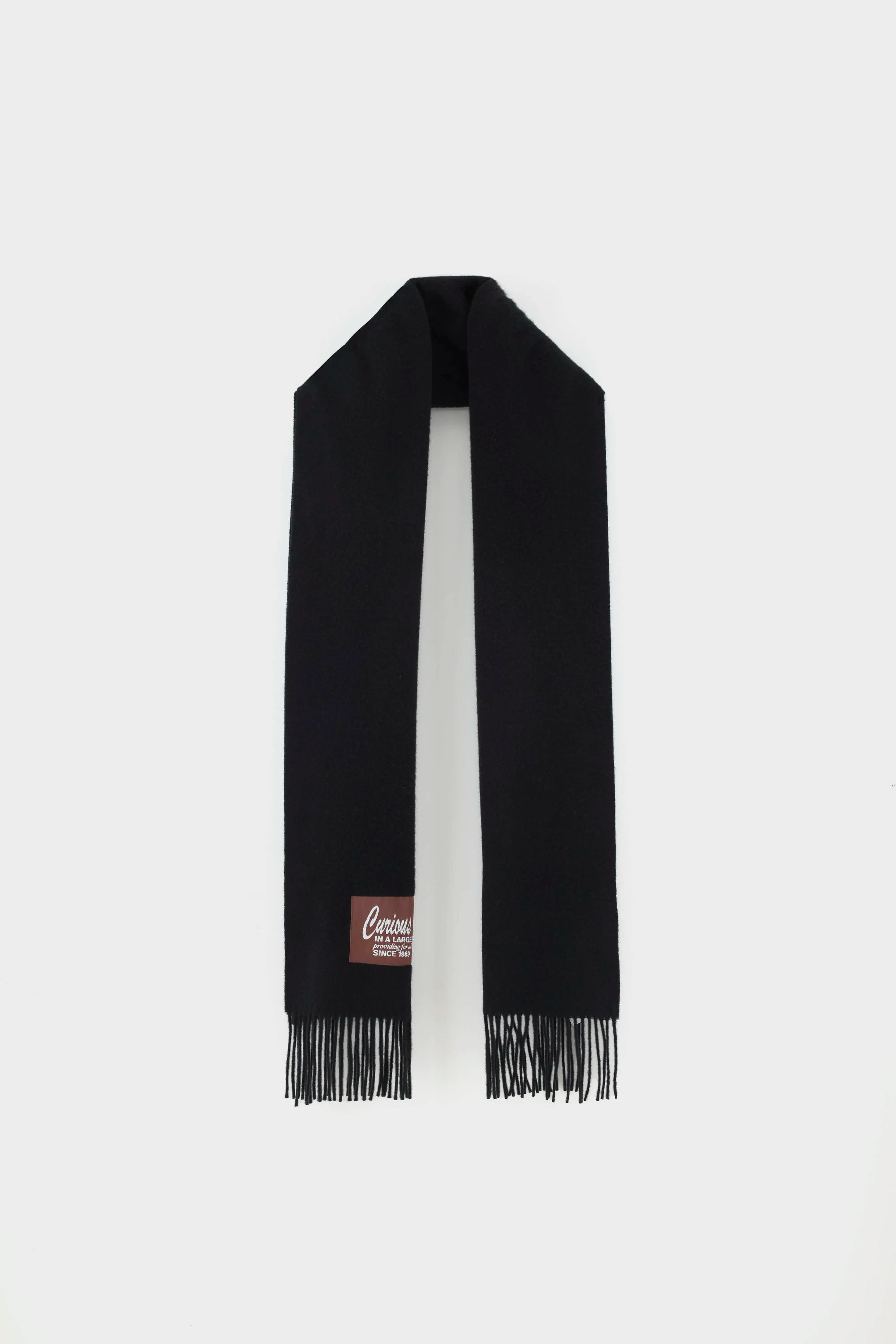 Mutch wool scarf (262 / U / BLACK)