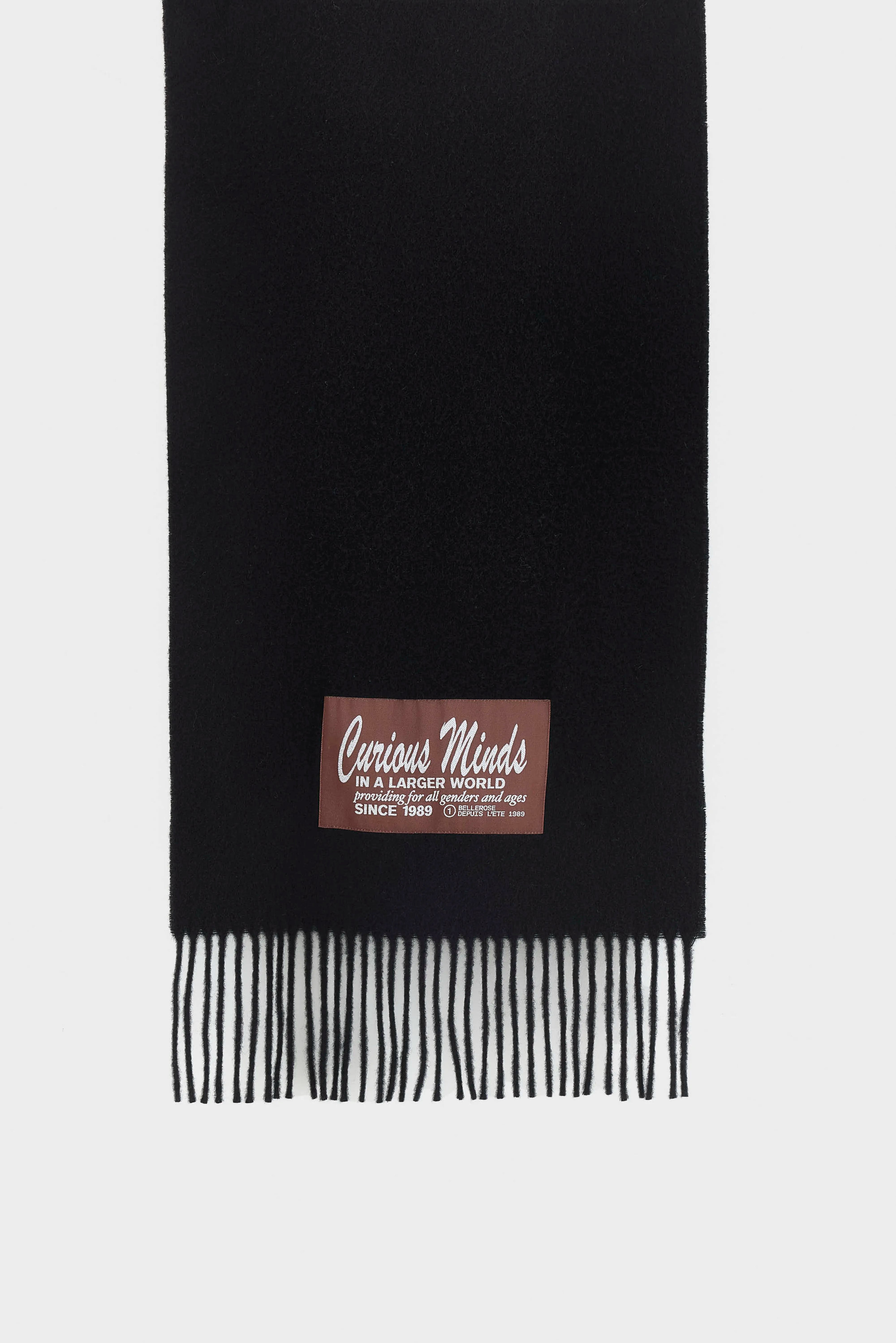 Mutch wool scarf (262 / U / BLACK)