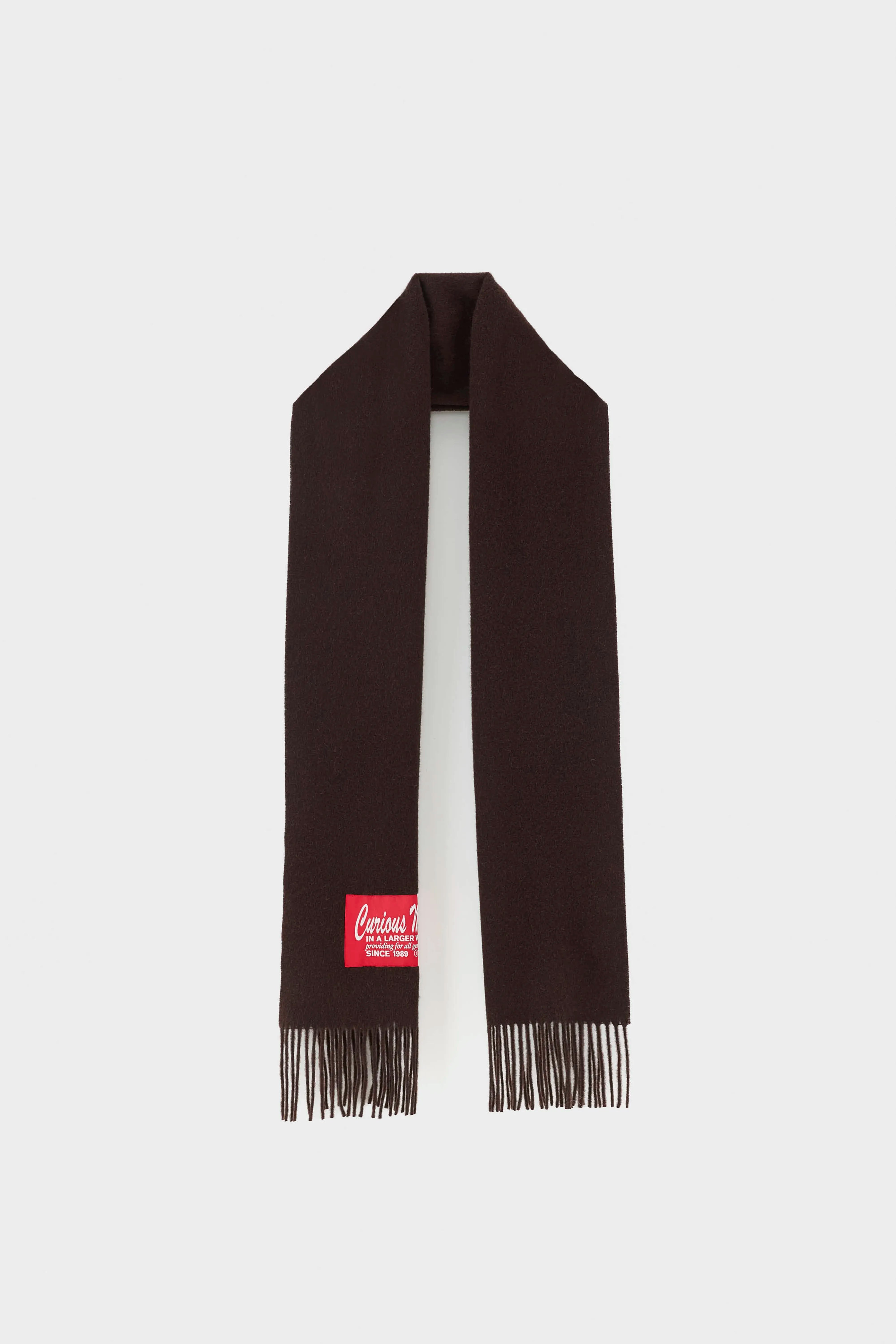 Écharpe en laine Mutch (262 / U / DARK ROAST)