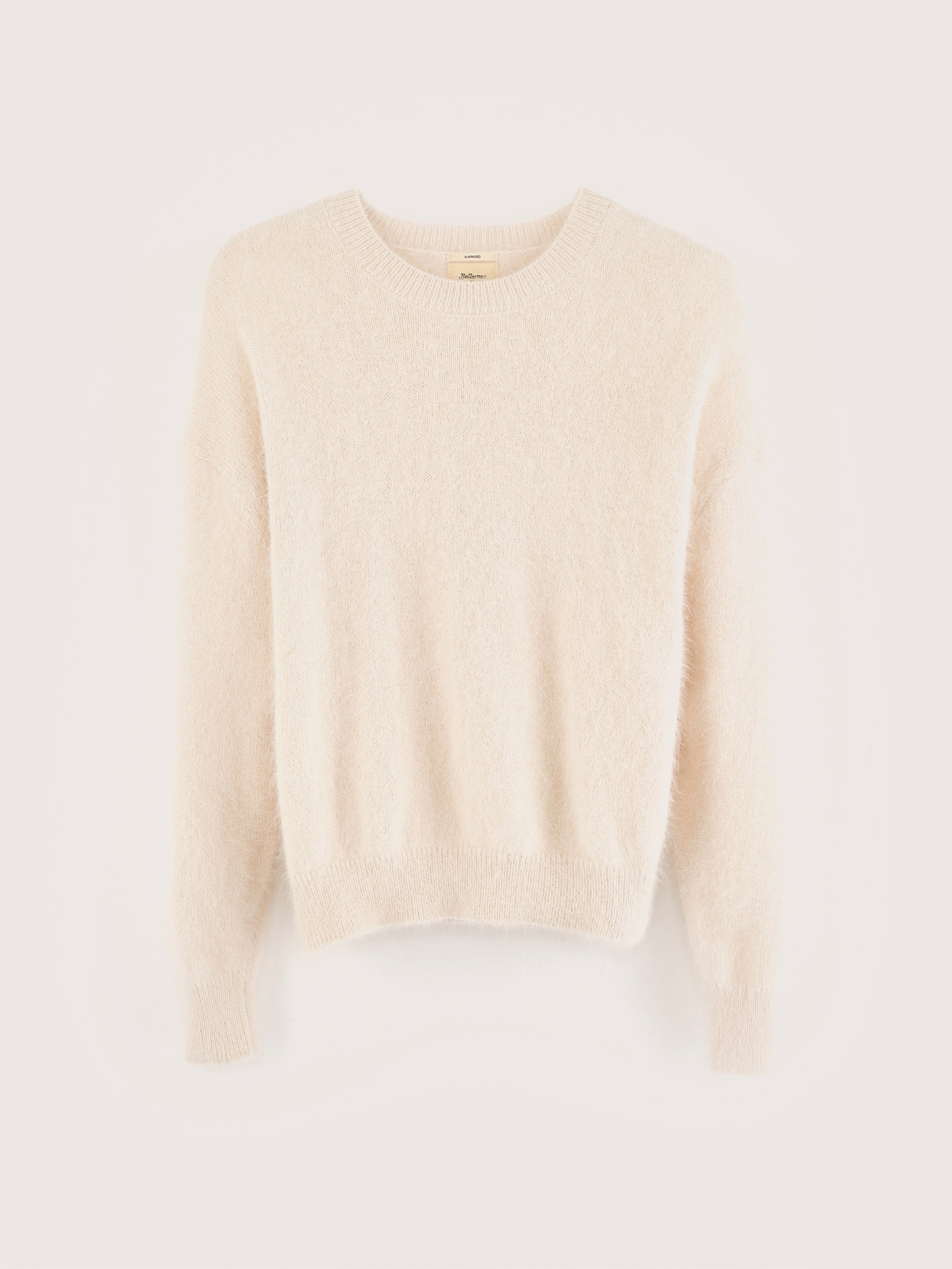 Pull en angora Datti (242 / W / PARCHEMIN)