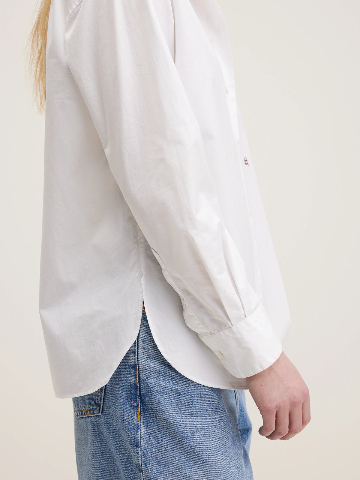 Gastoo poplin shirt (242 / W / WHITE)
