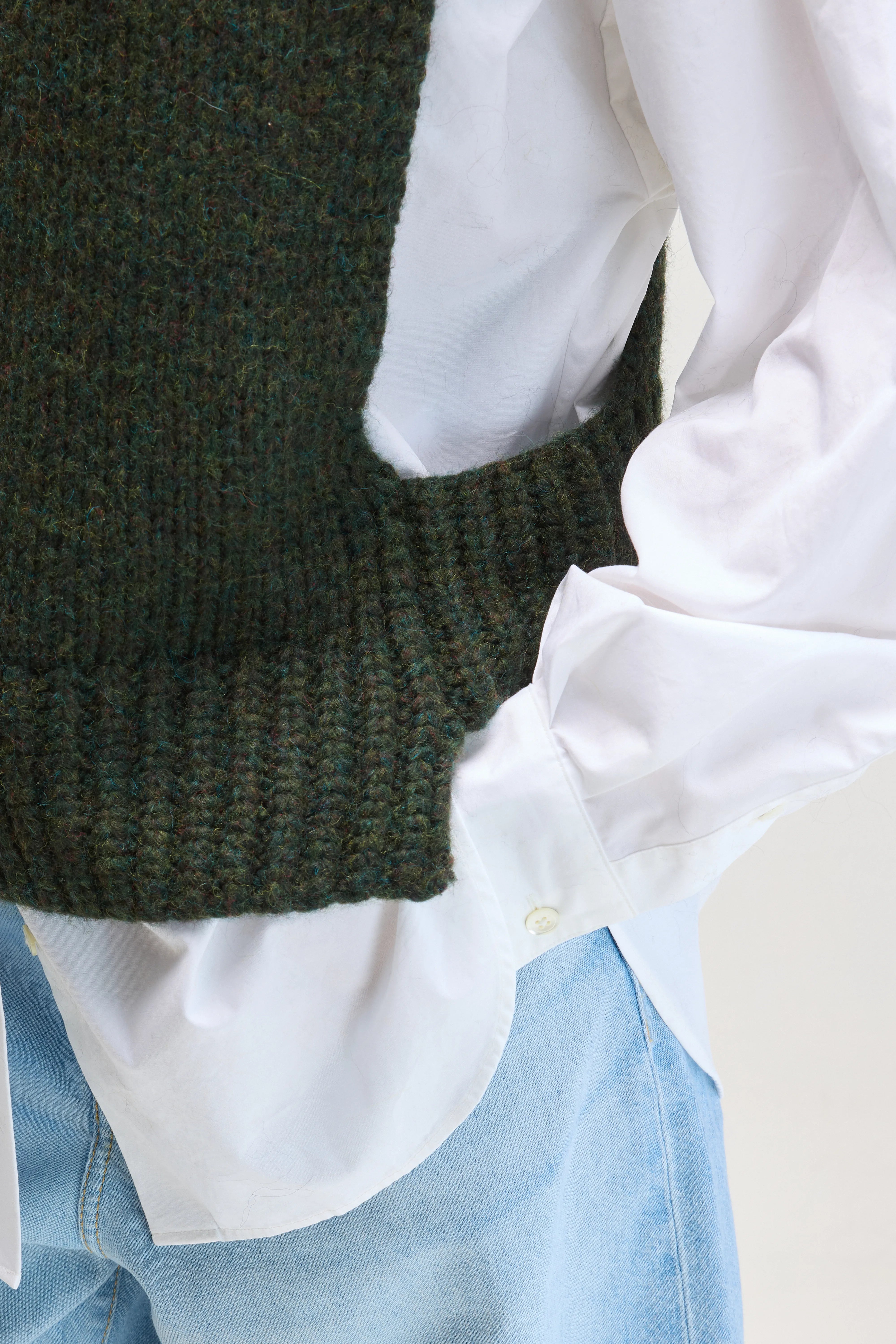 Pull sans manches Upcyclé (UPC / W / KOMBU)