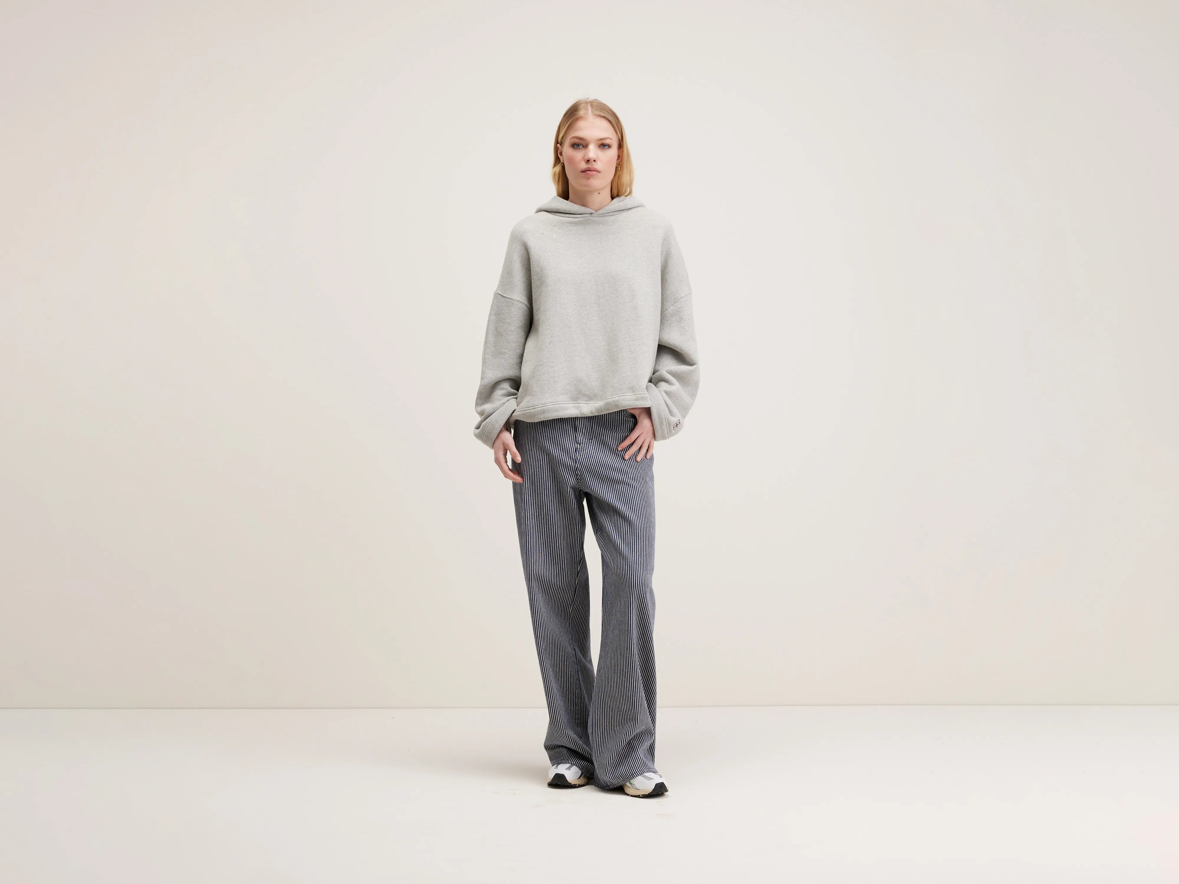 Denim N. 64 wijde jeans (242 / W / LT STONE WASH)