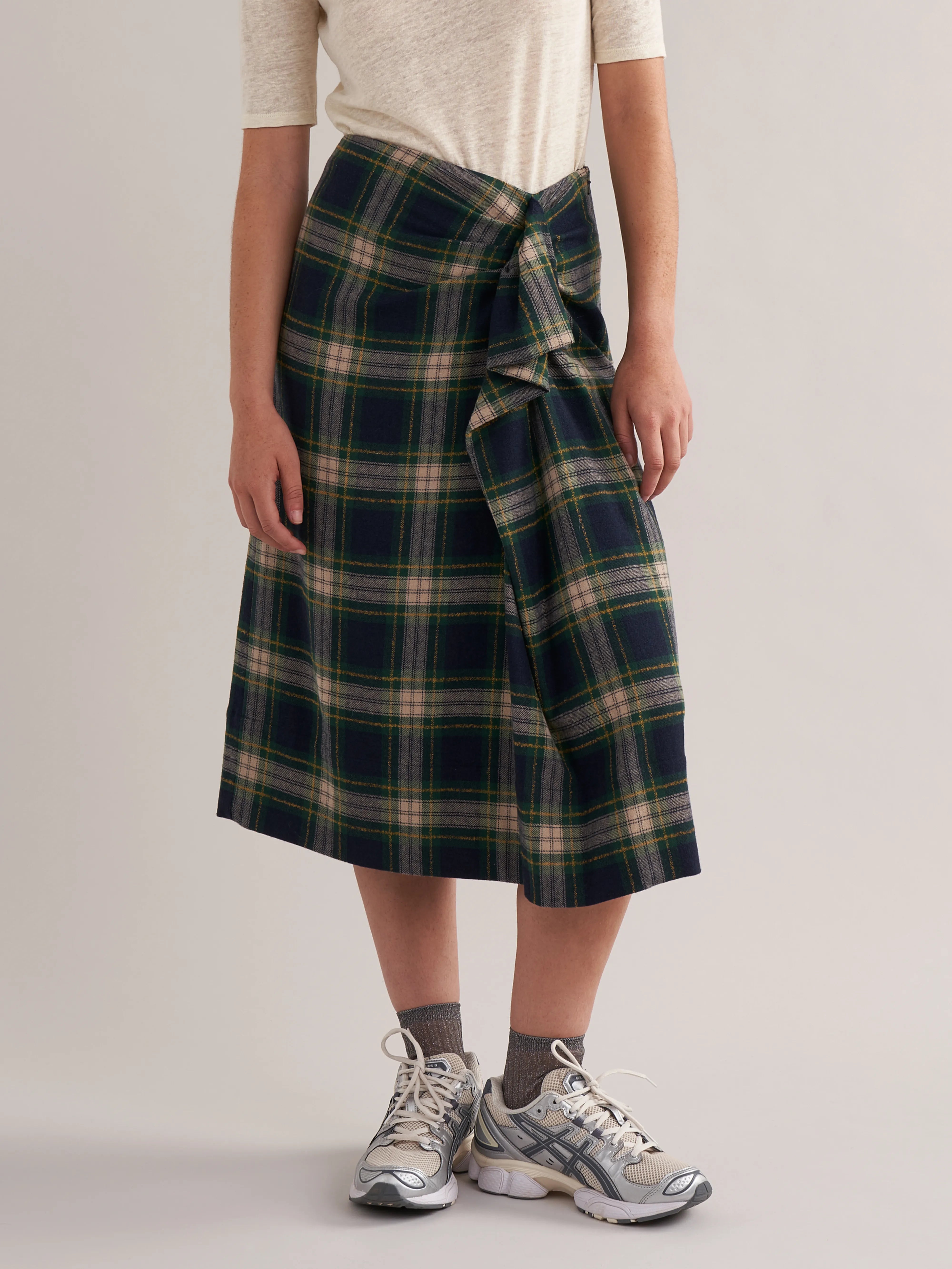 Anemone  Skirt (232 / W / CHECK A)