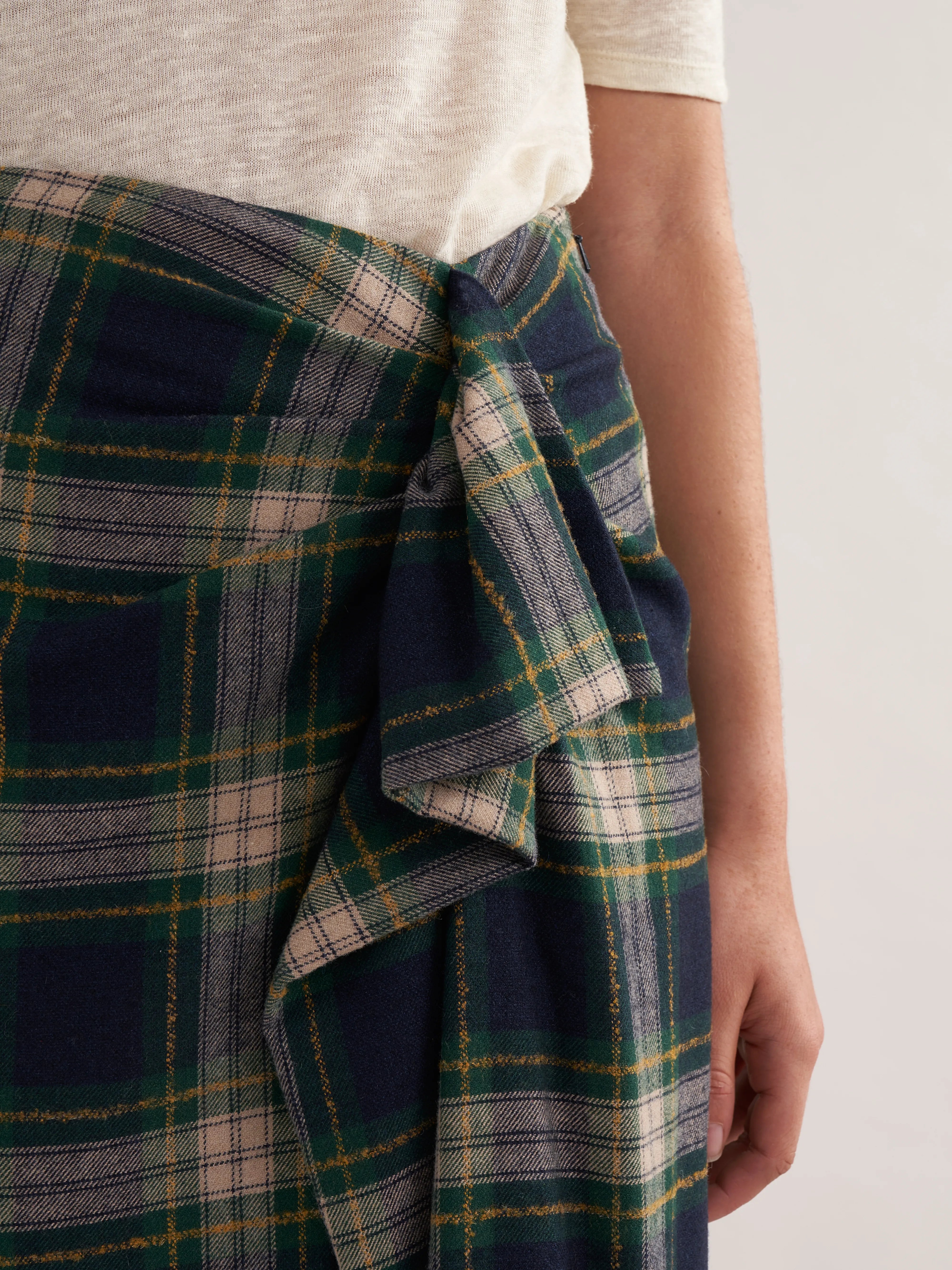 Anemone  Skirt (232 / W / CHECK A)