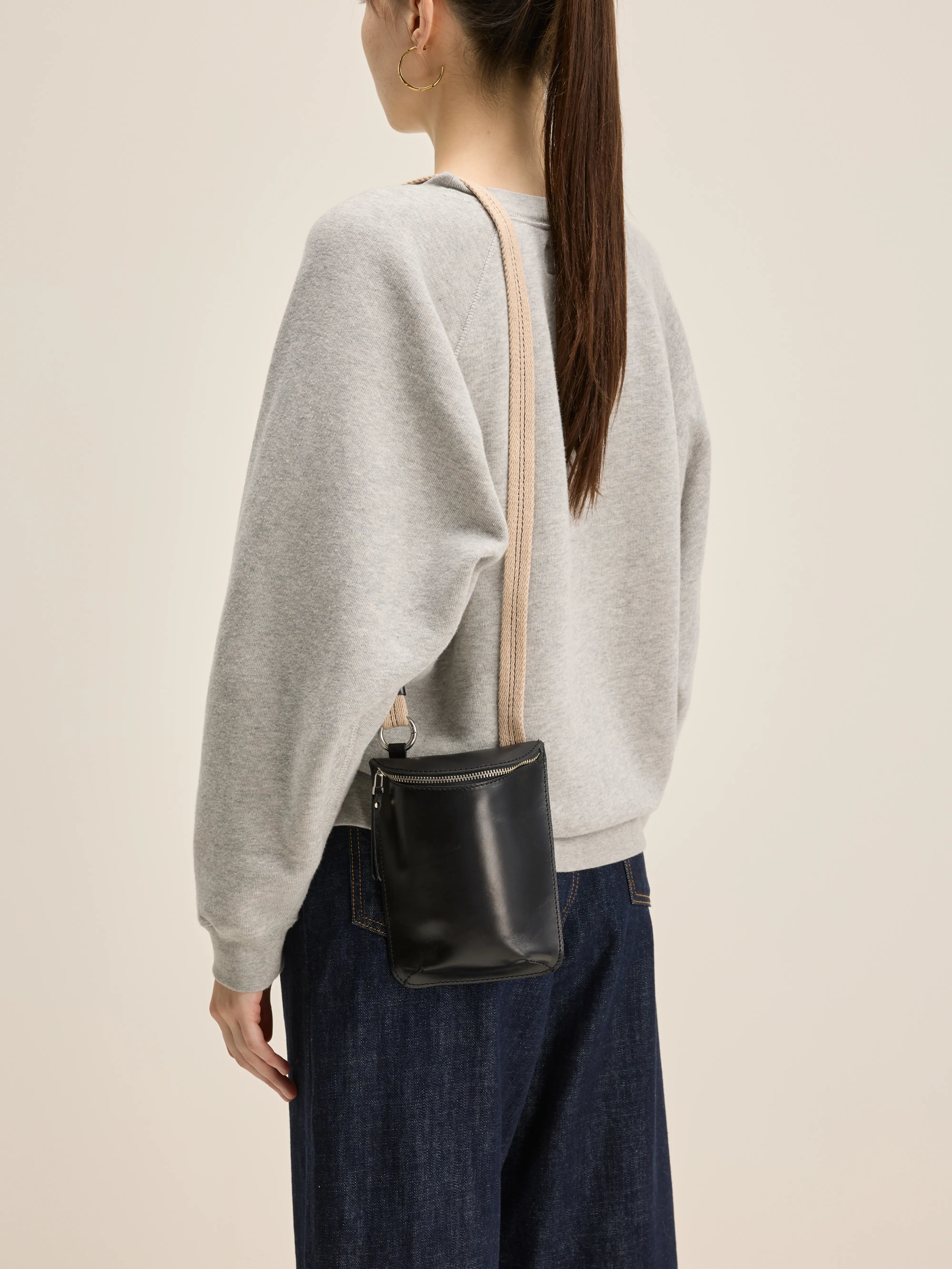 Mini sac zippé Shone (242 / W / BLACK)