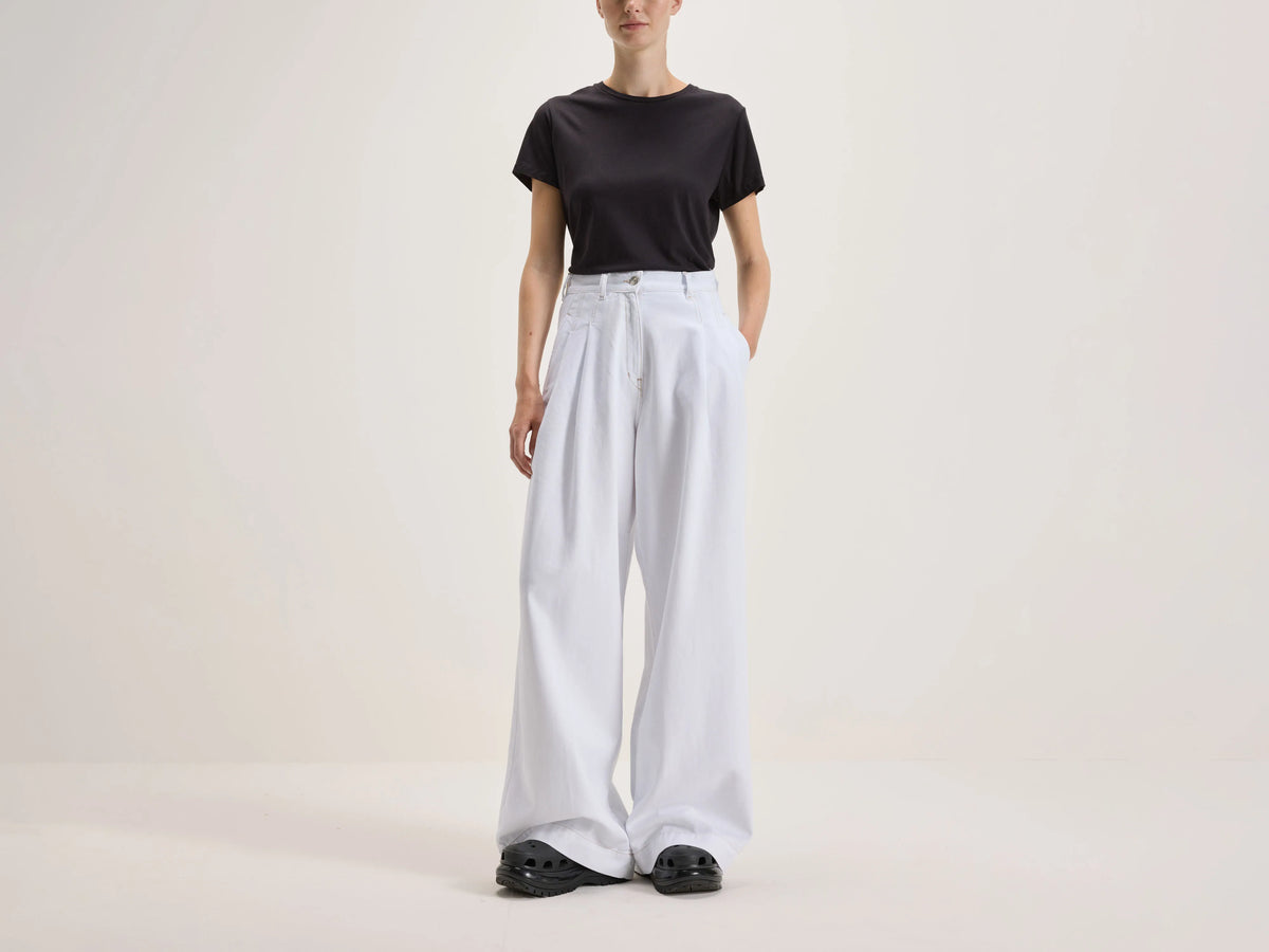 Denim N. 74 superwijde jeans (242 / W / WHITE)