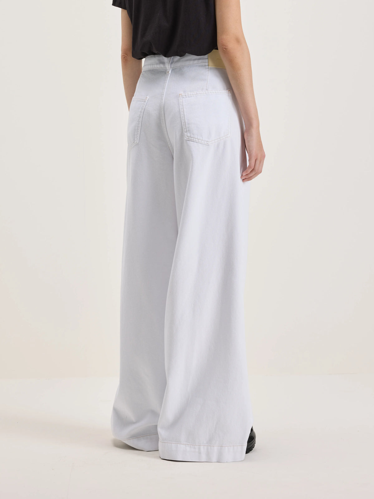 Denim N. 74 superwijde jeans (242 / W / WHITE)