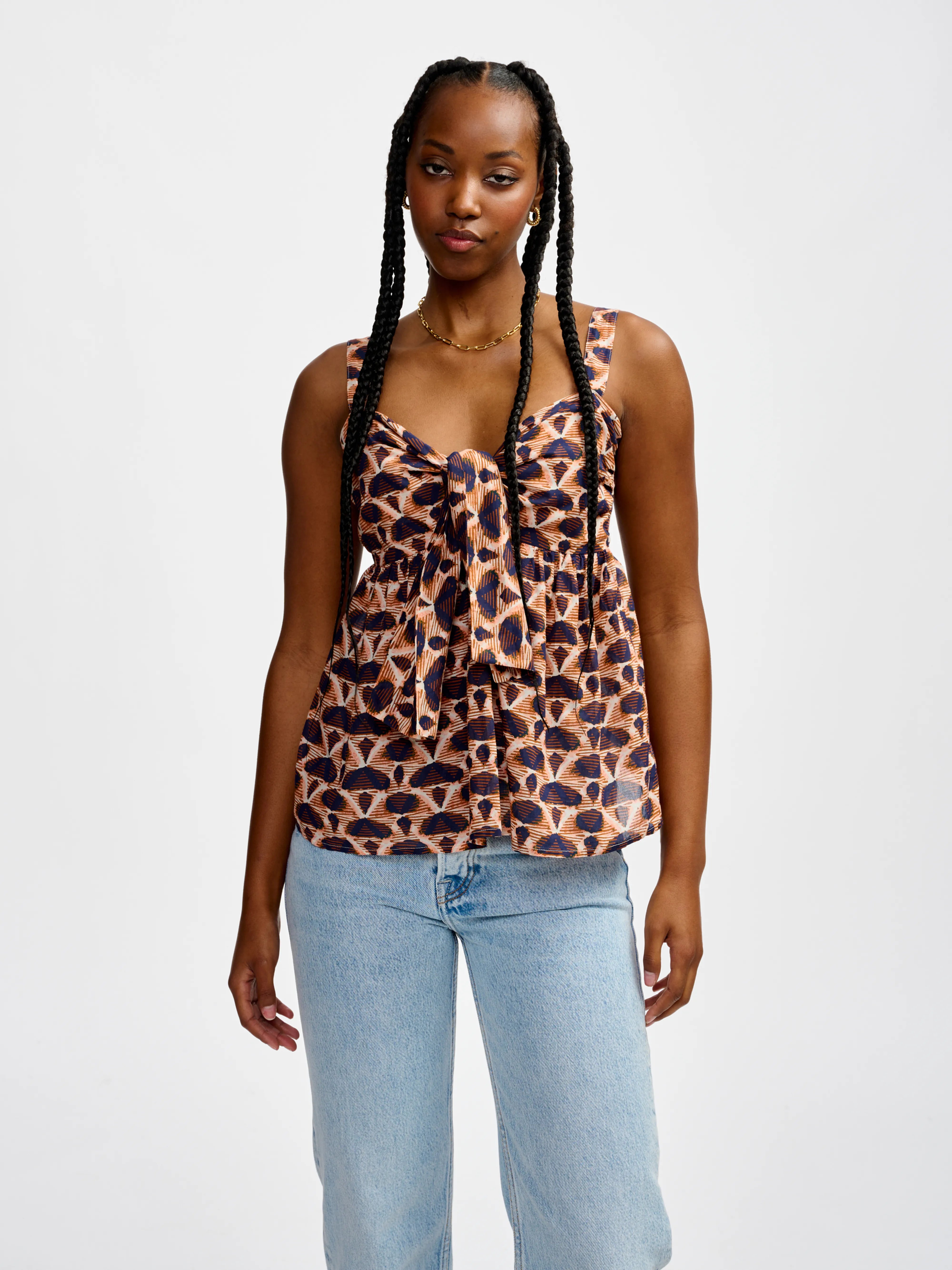 psyche bustier top (241 / W / DISPLAY F)