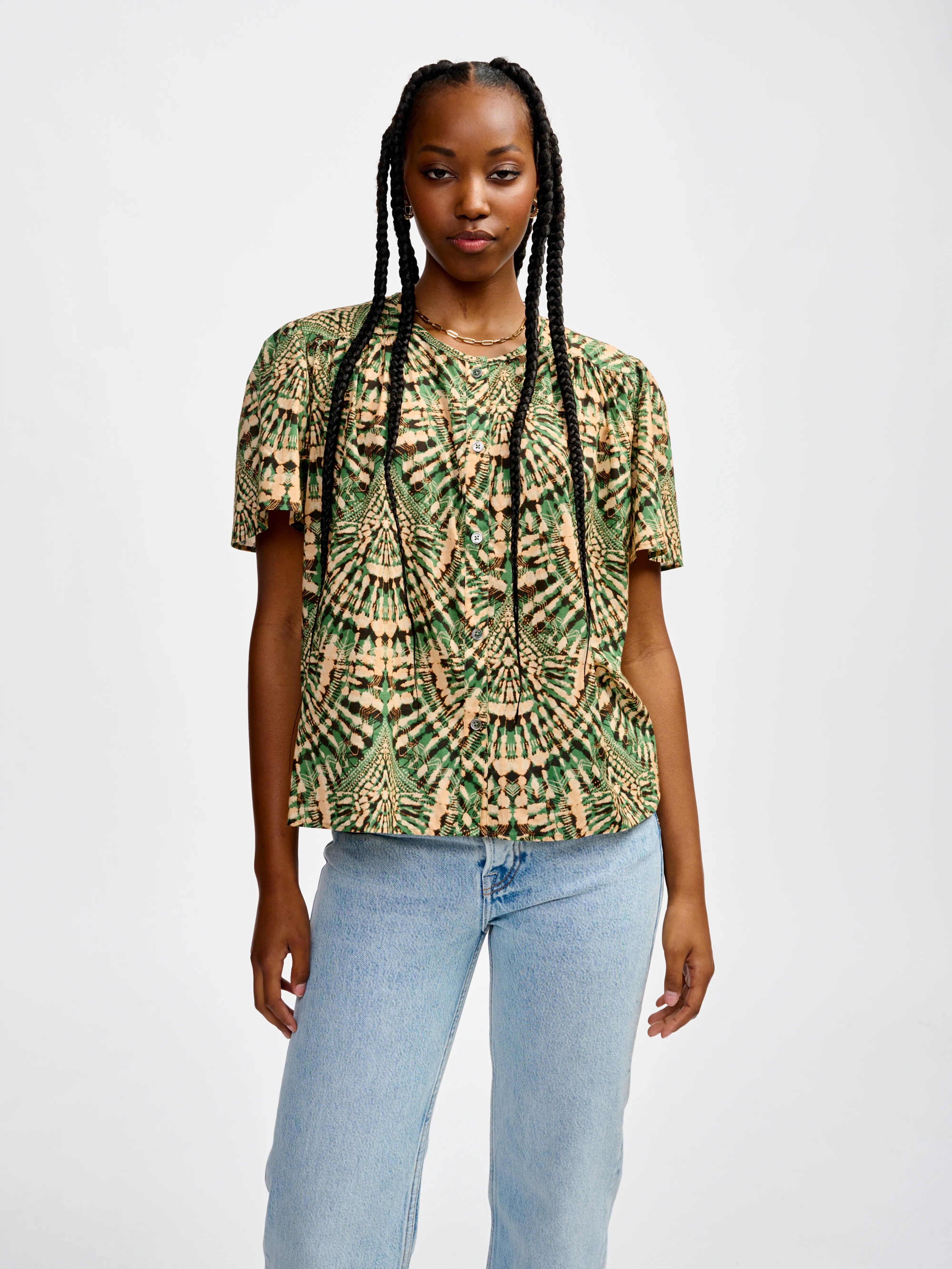 plum blouse (241 / W / COMBO A)