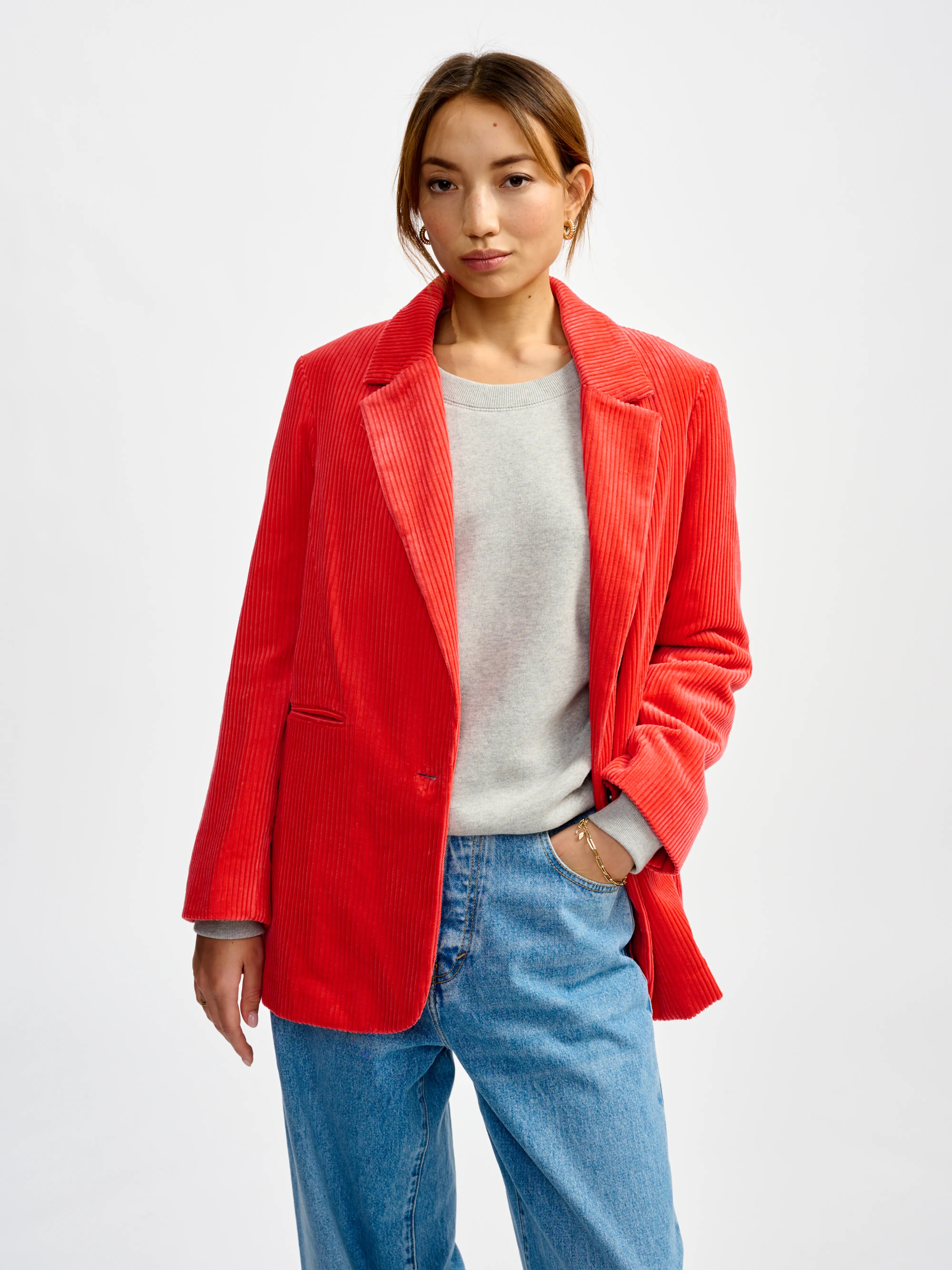 Veil blazer (241 / W / CORAIL)