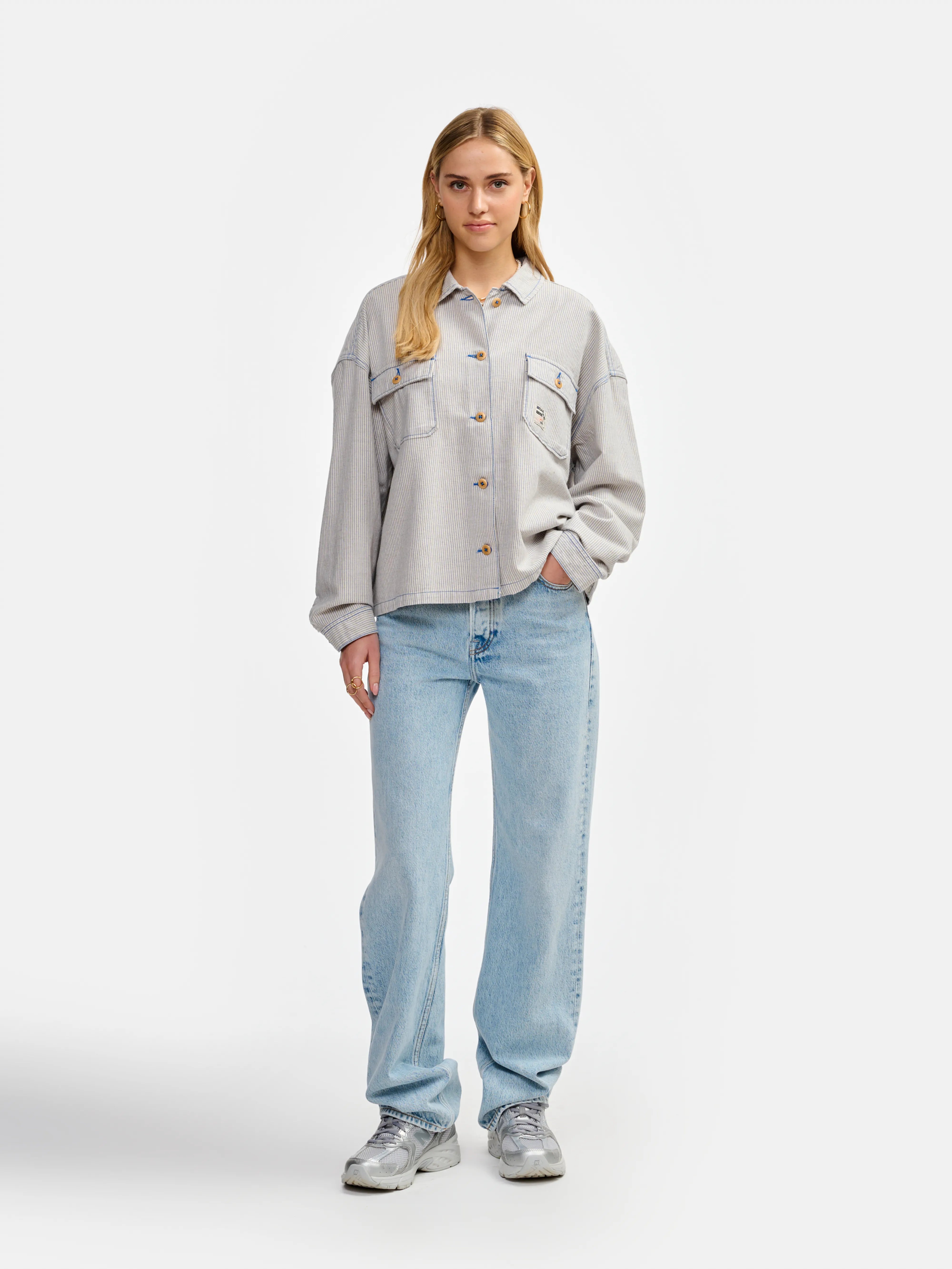 parrish overshirt (241 / W / STRIPE A)