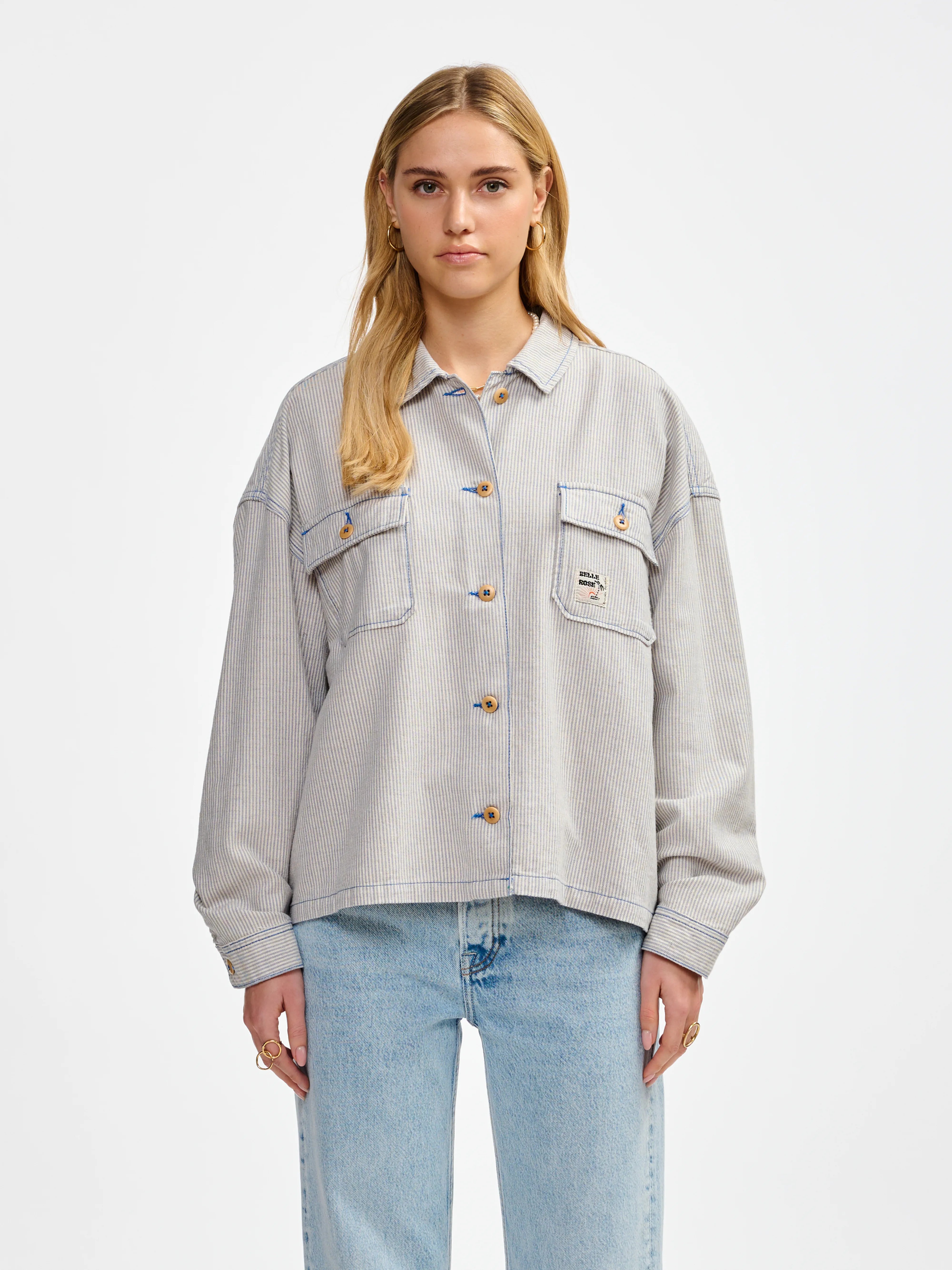 parrish overshirt (241 / W / STRIPE A)