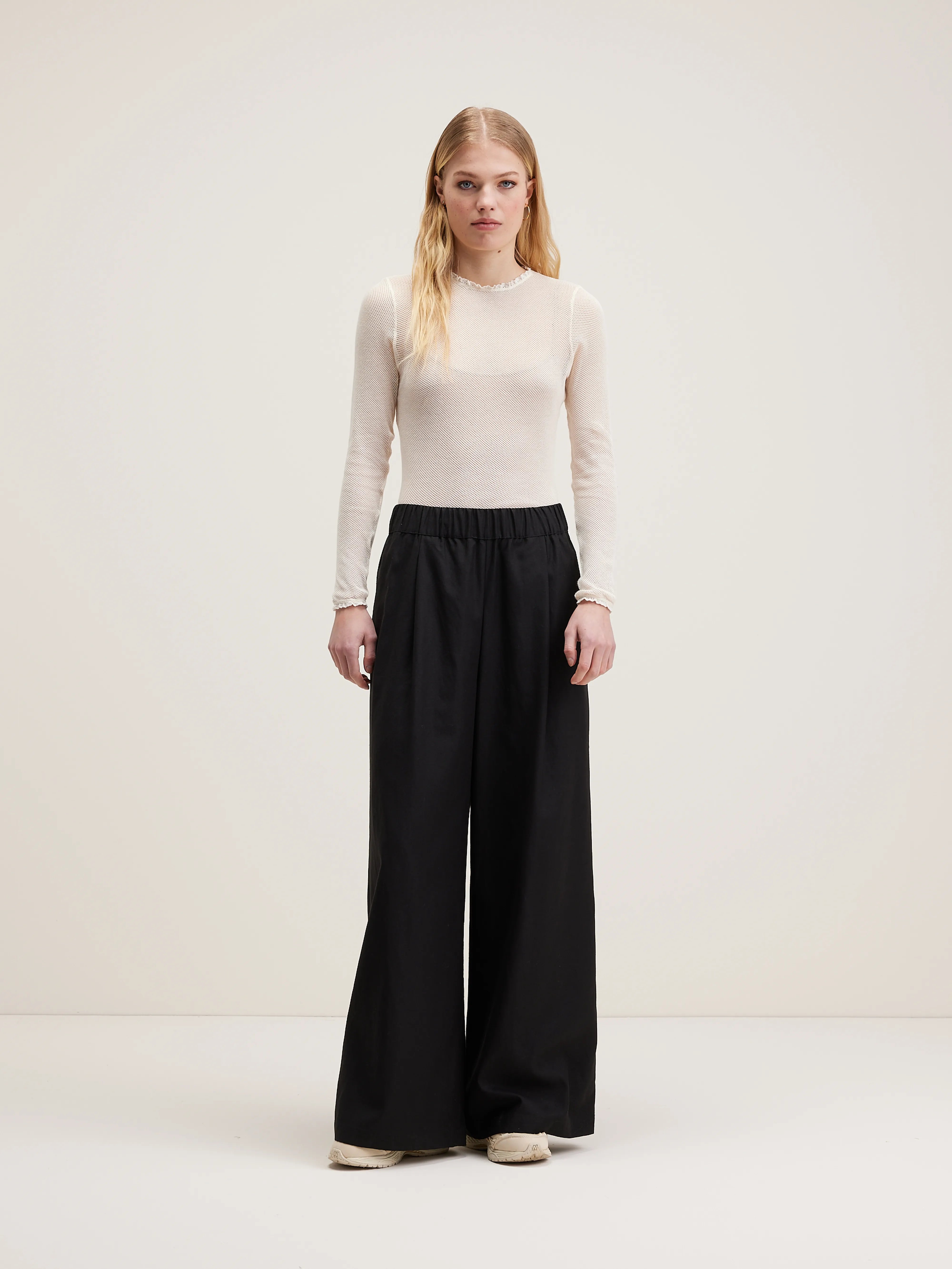 Pantalon large Vezza (242 / W / BLACK BEAUTY)