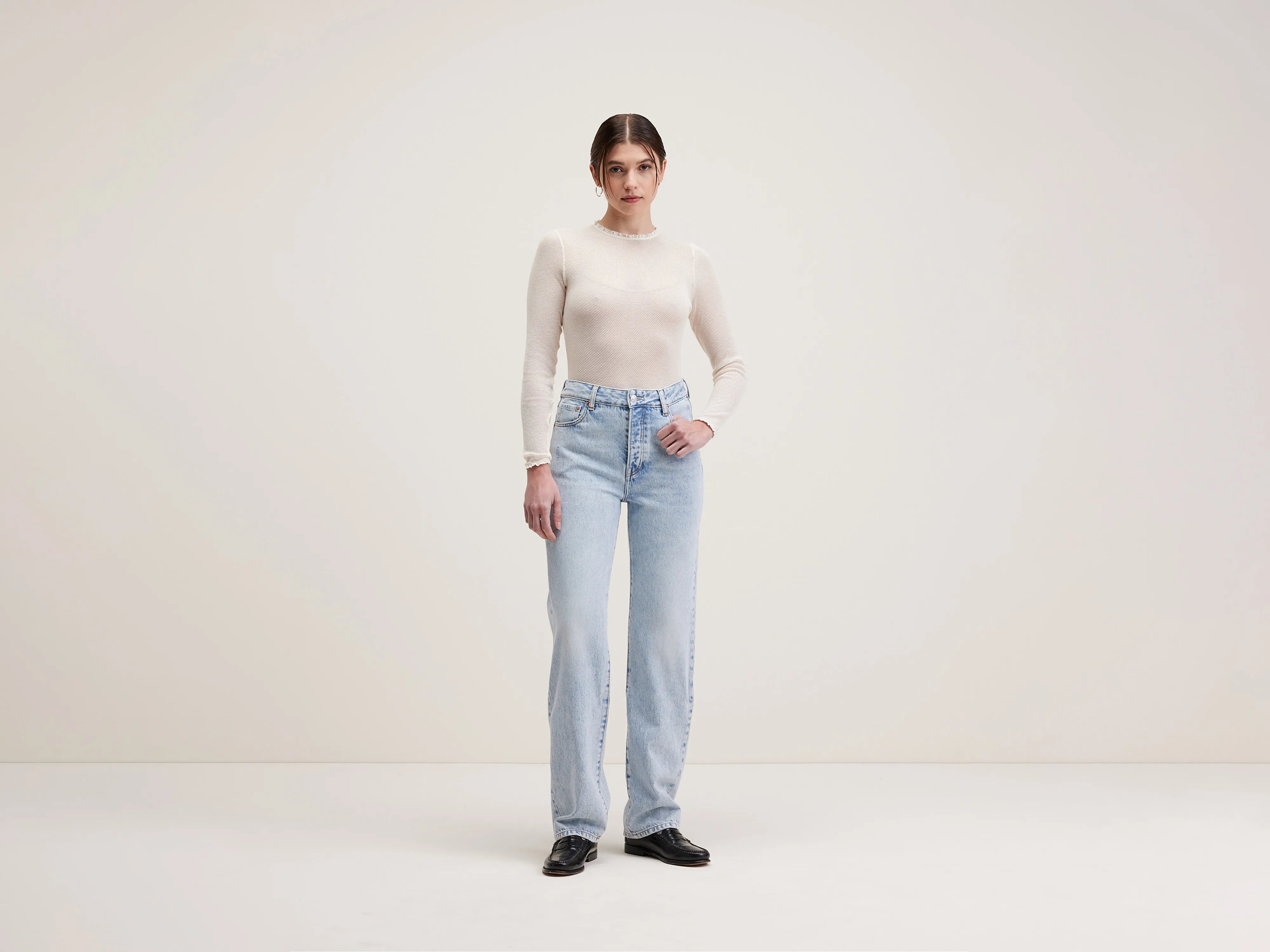 Denim N. 32 Jean droit (242 / W / USED LT BLUE)