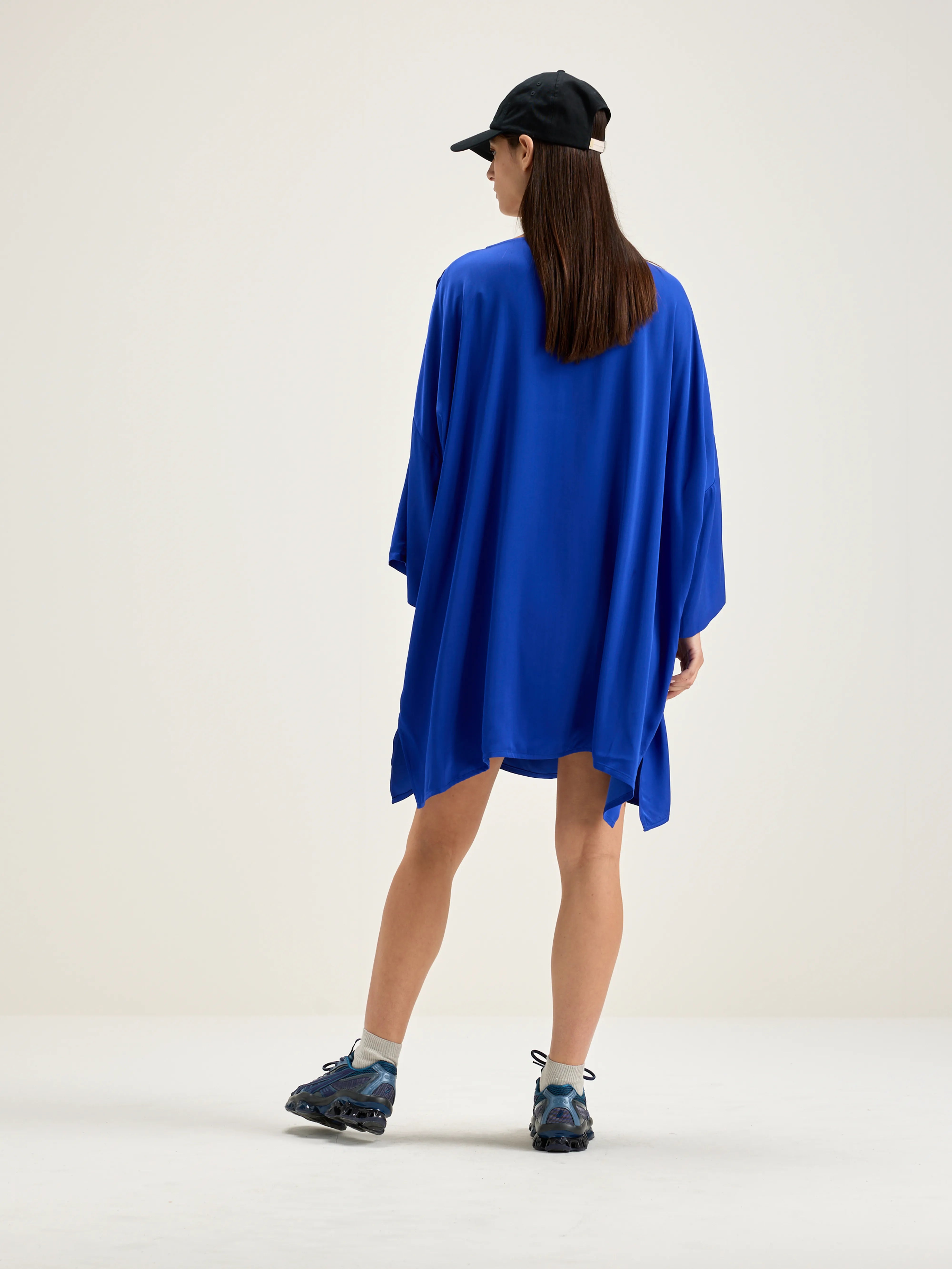 Tigers mini dress (242 / W / LAZULI)