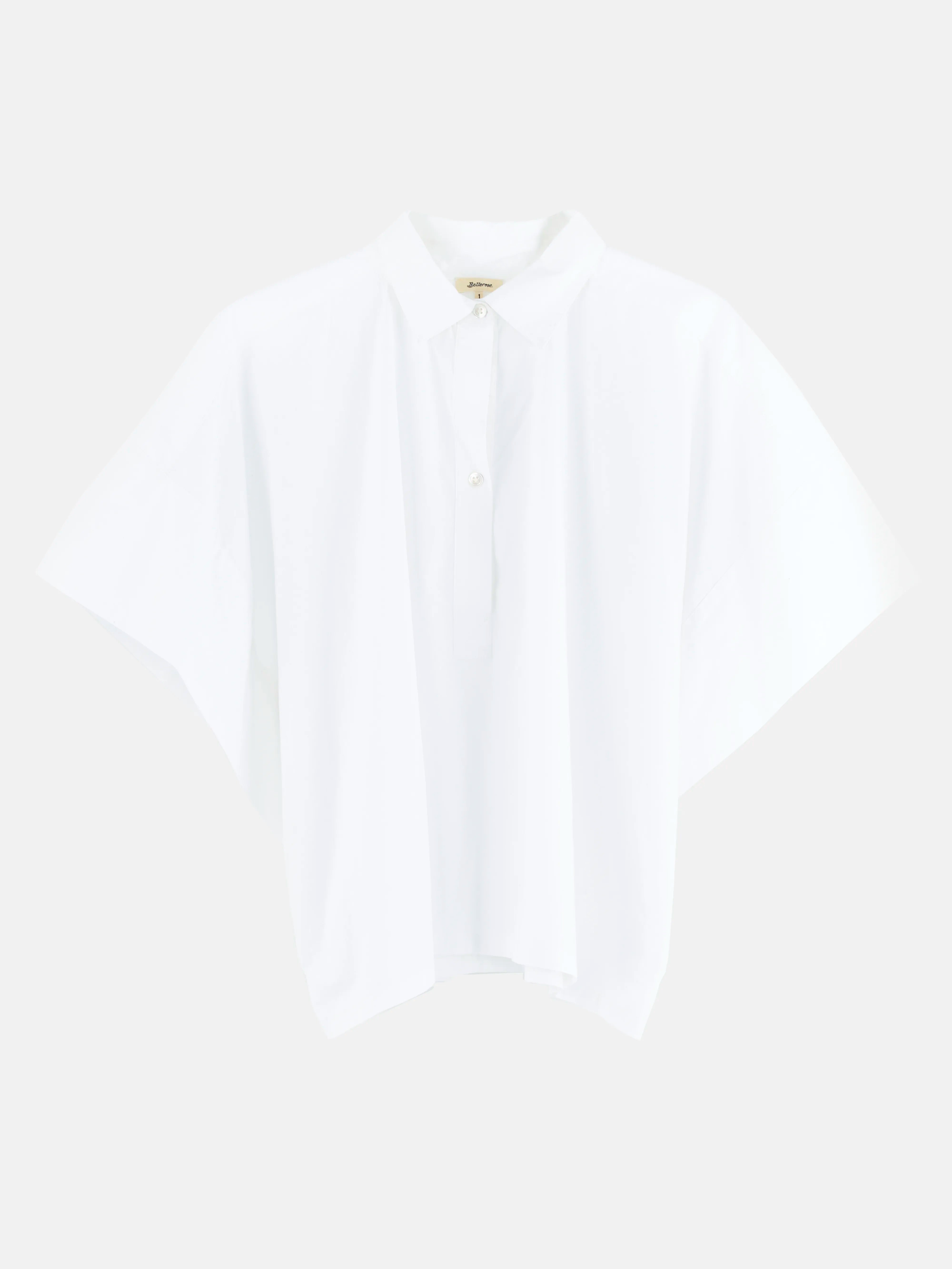 Cairn short-sleeve shirt (242 / W / WHITE)