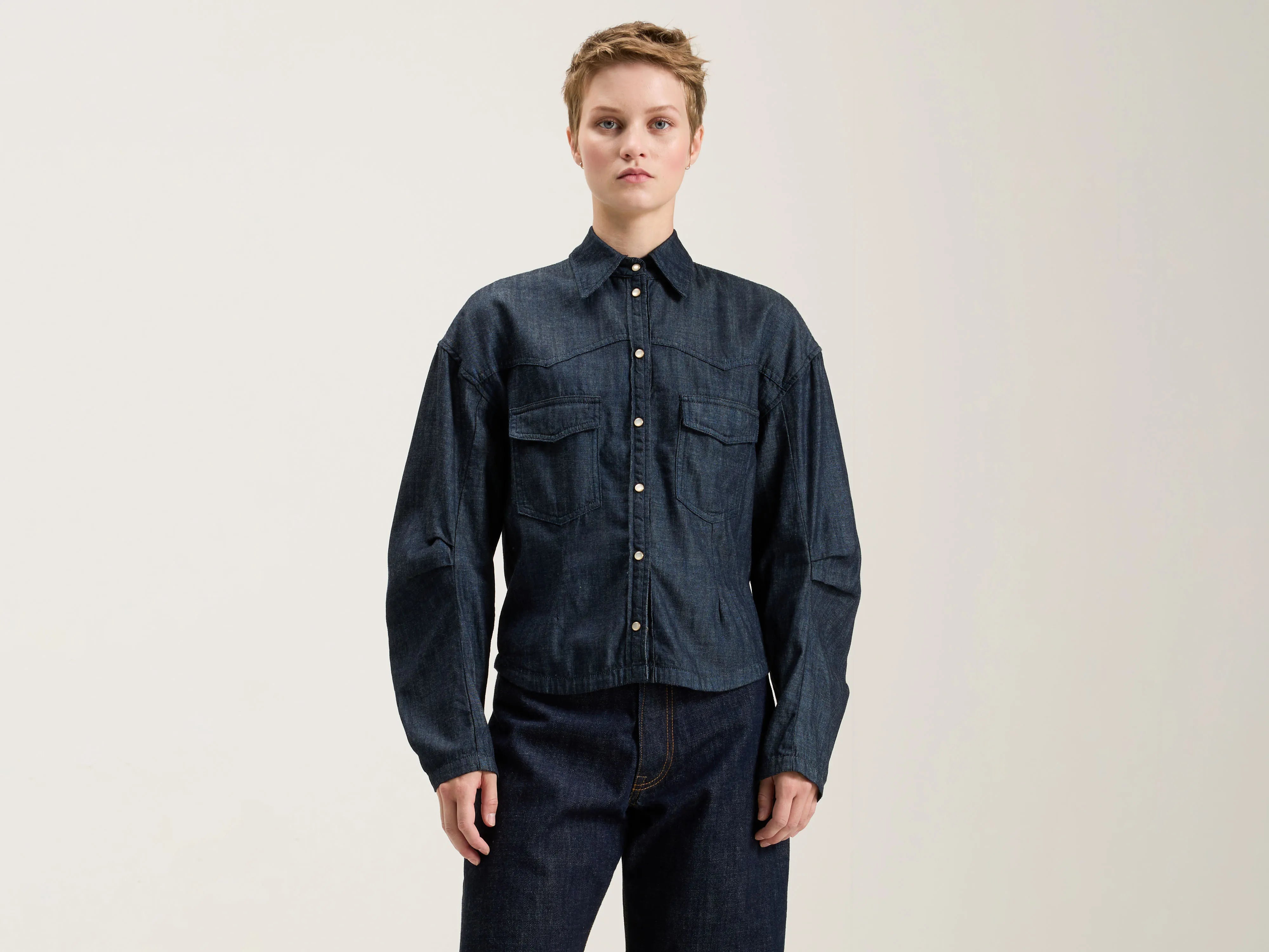 Chemise en denim Kapla (242 / W / 60S STONE WASH)